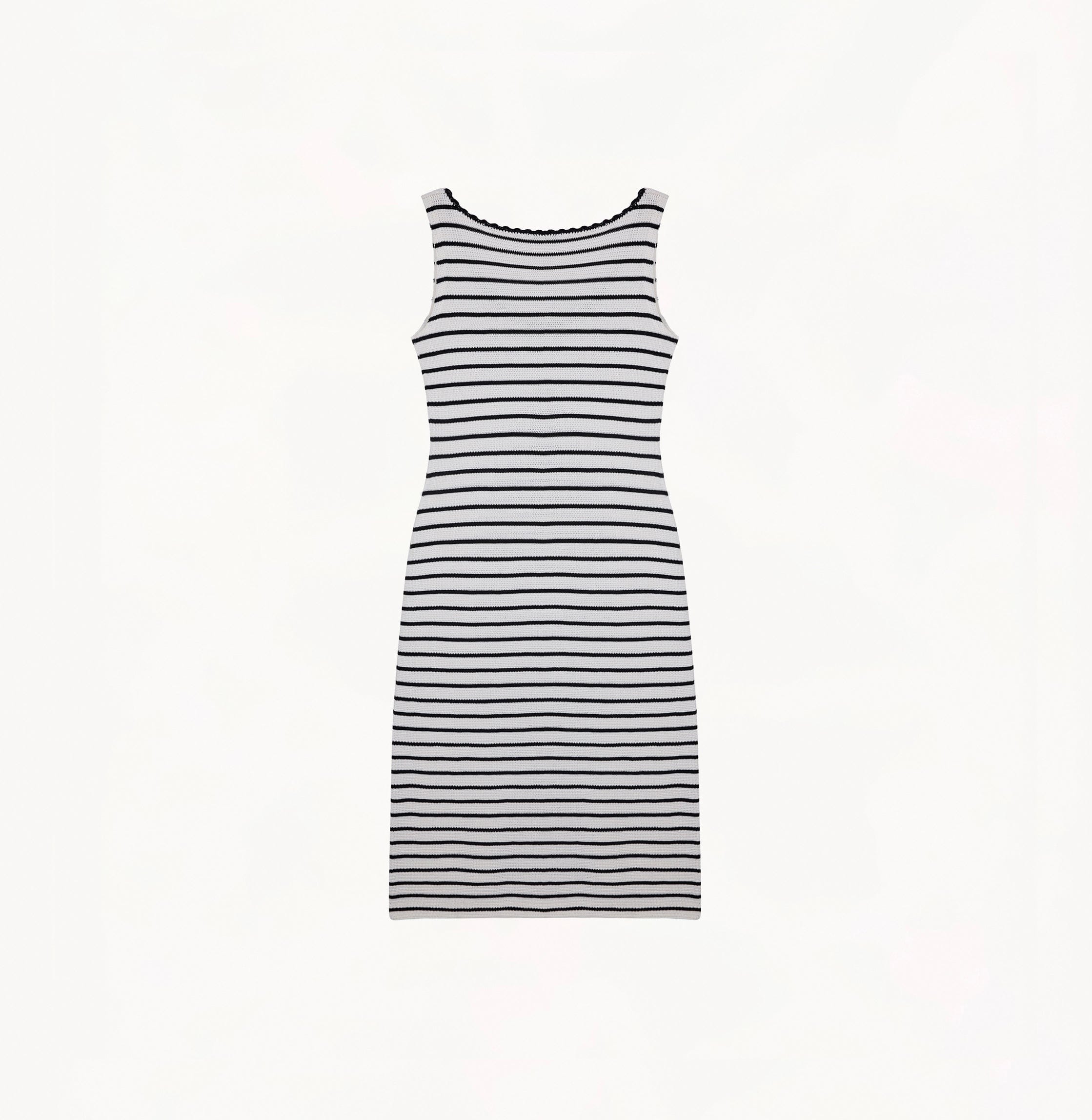 STRIPED DRESS made by CRUSH Collection