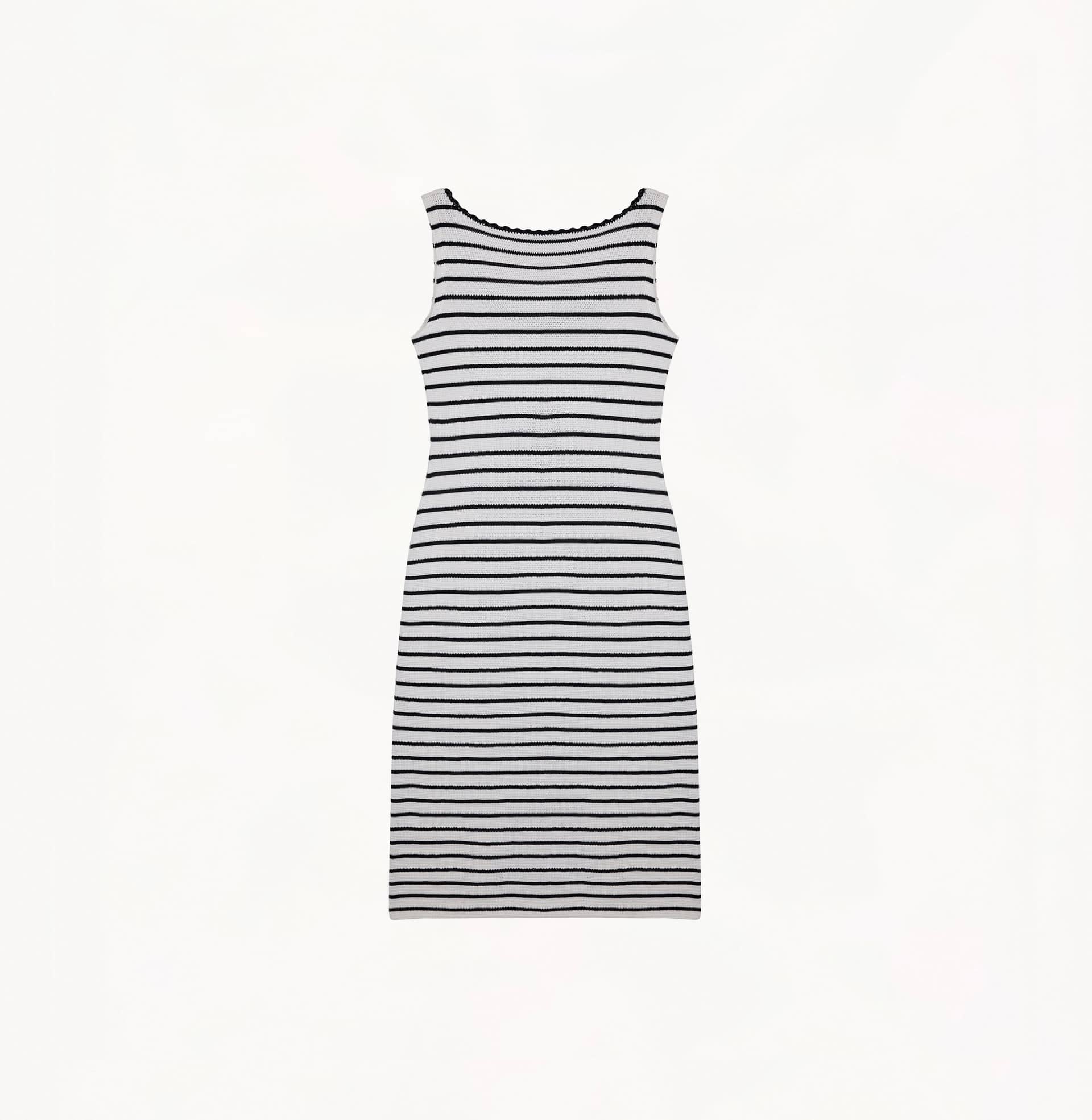 STRIPED DRESS made by CRUSH Collection