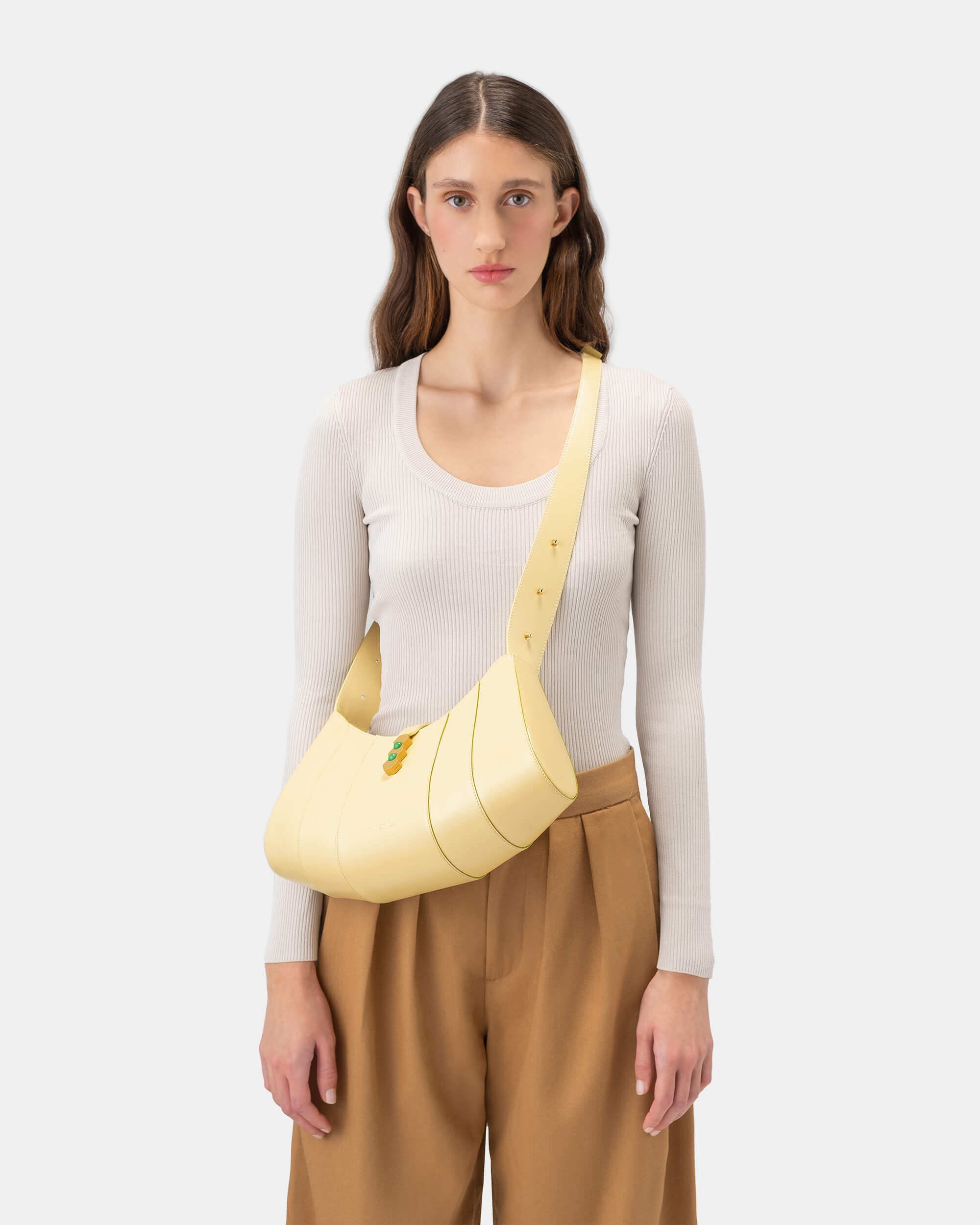 Tate Hobo Butter in Yellow made by Mietis