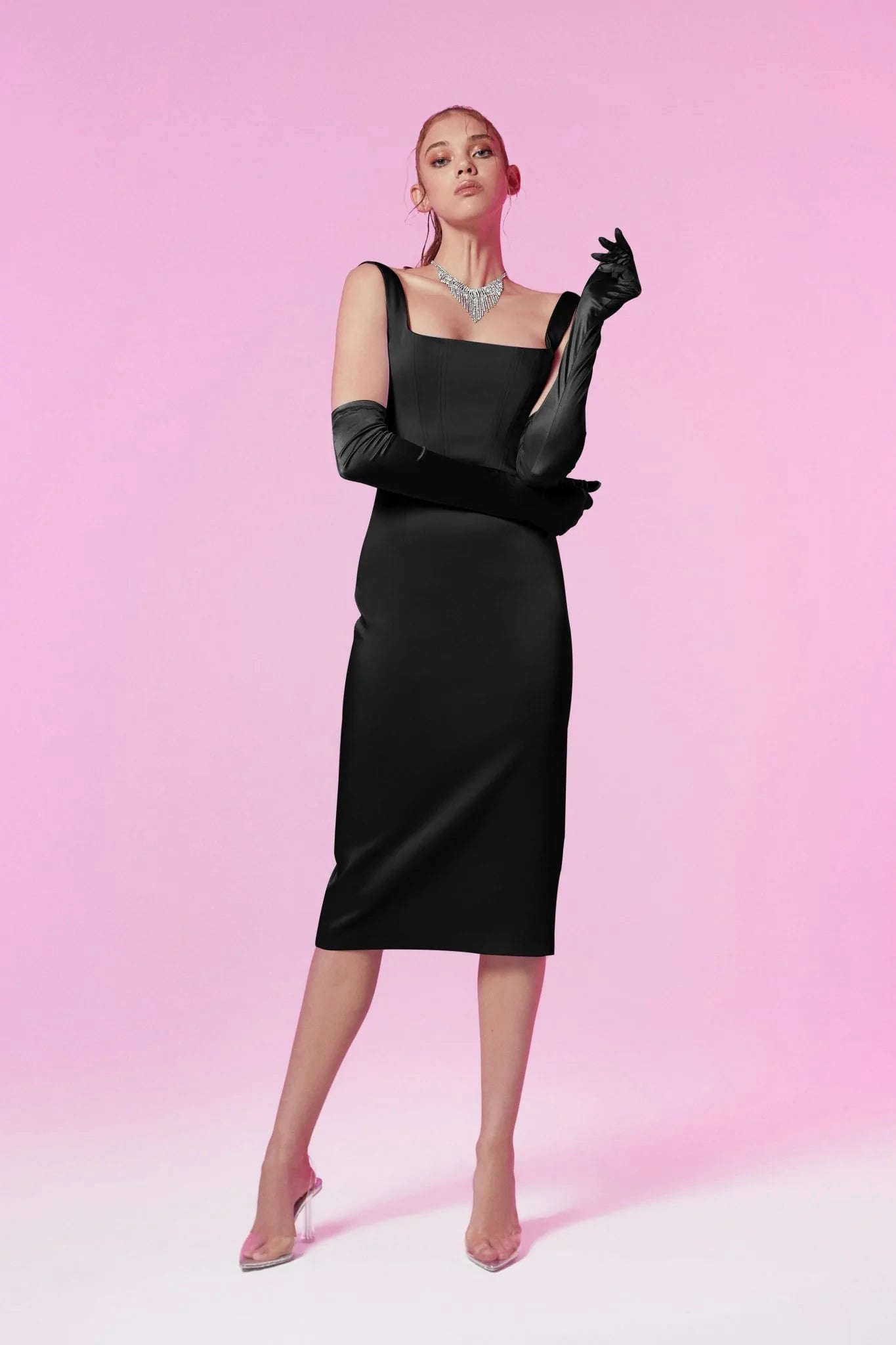 Goya Dress - Black in Black made by Gigii's