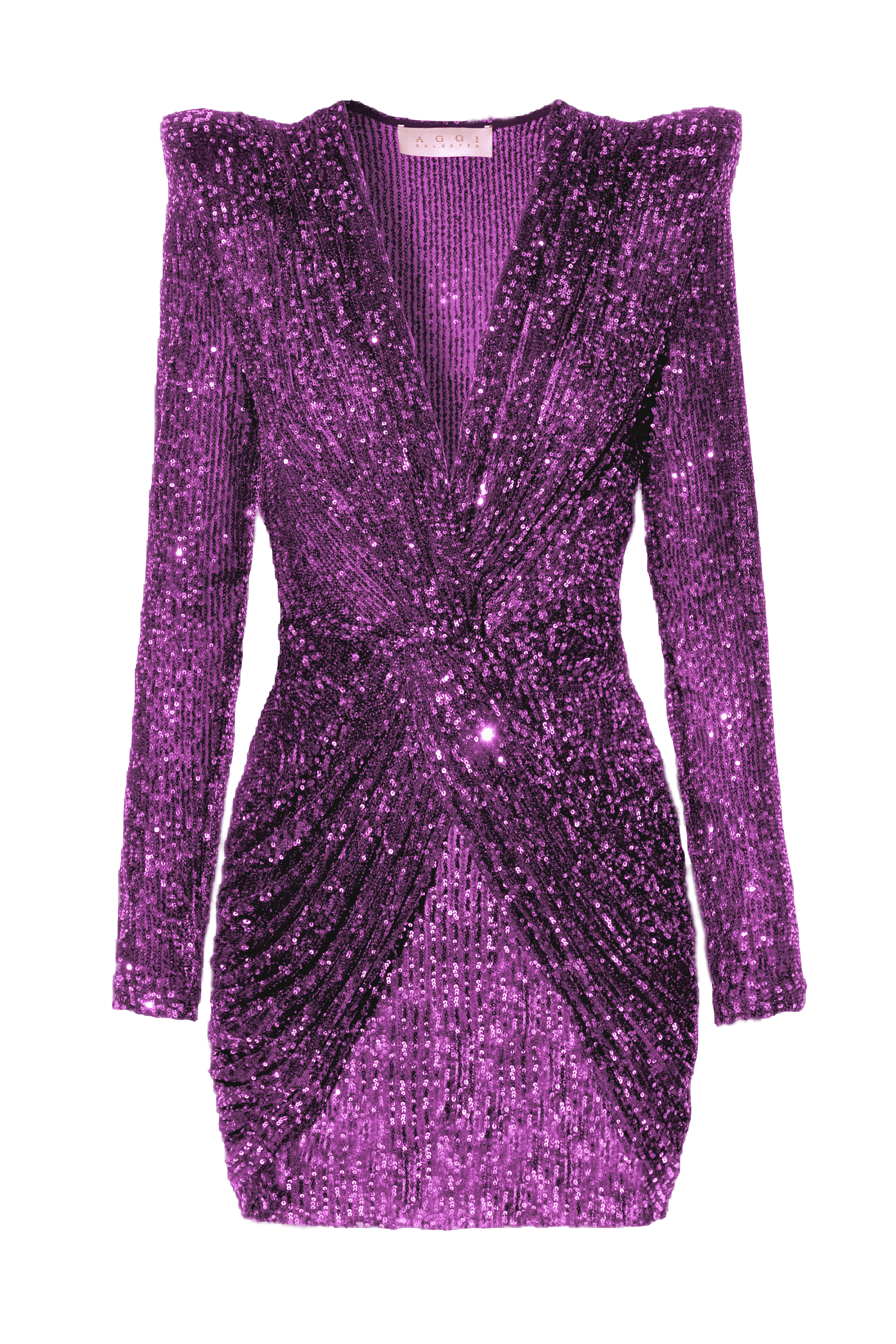 Dress Jennifer Purple Magic made by HALEWSKI