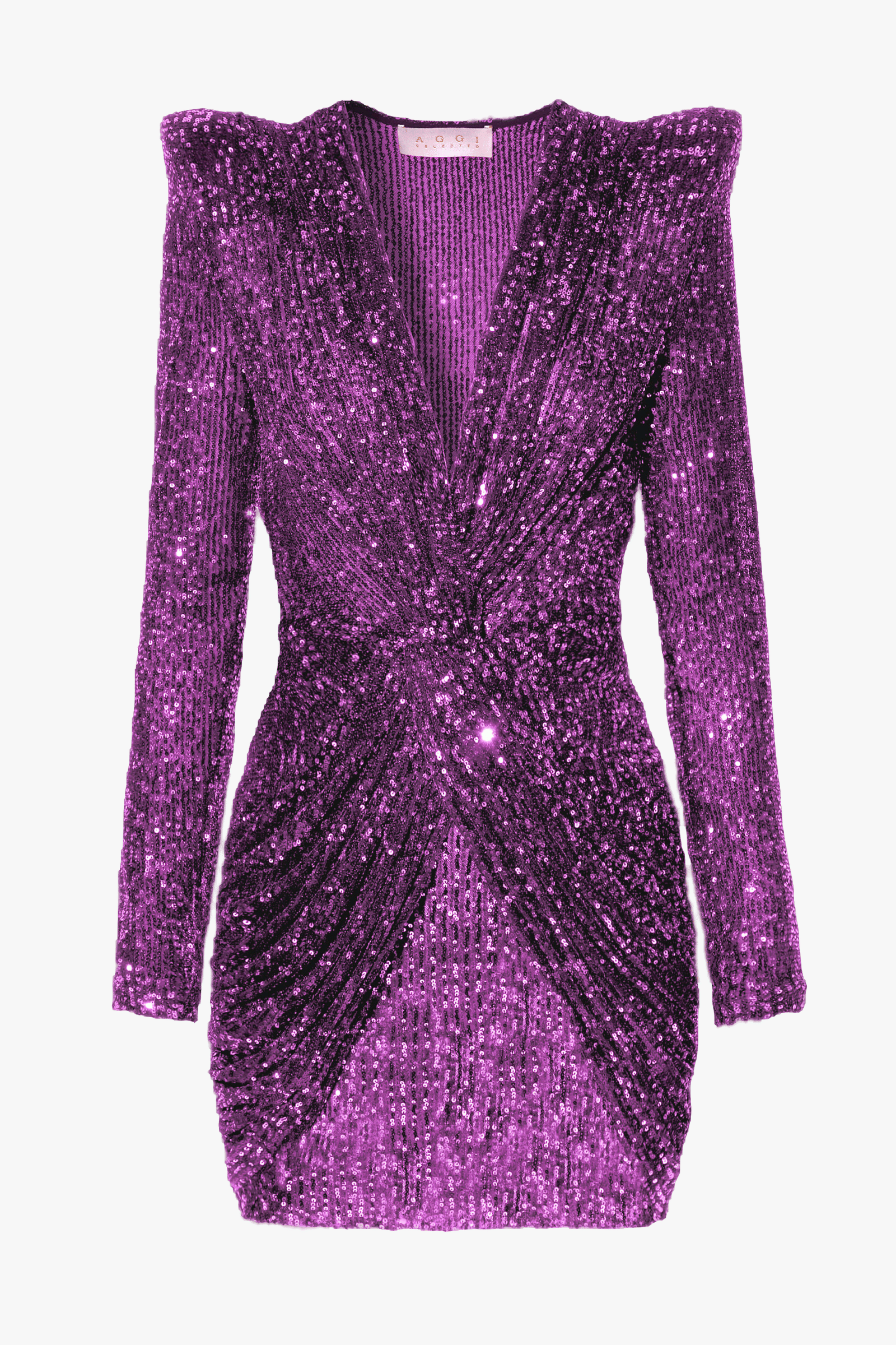 Dress Jennifer Purple Magic made by HALEWSKI