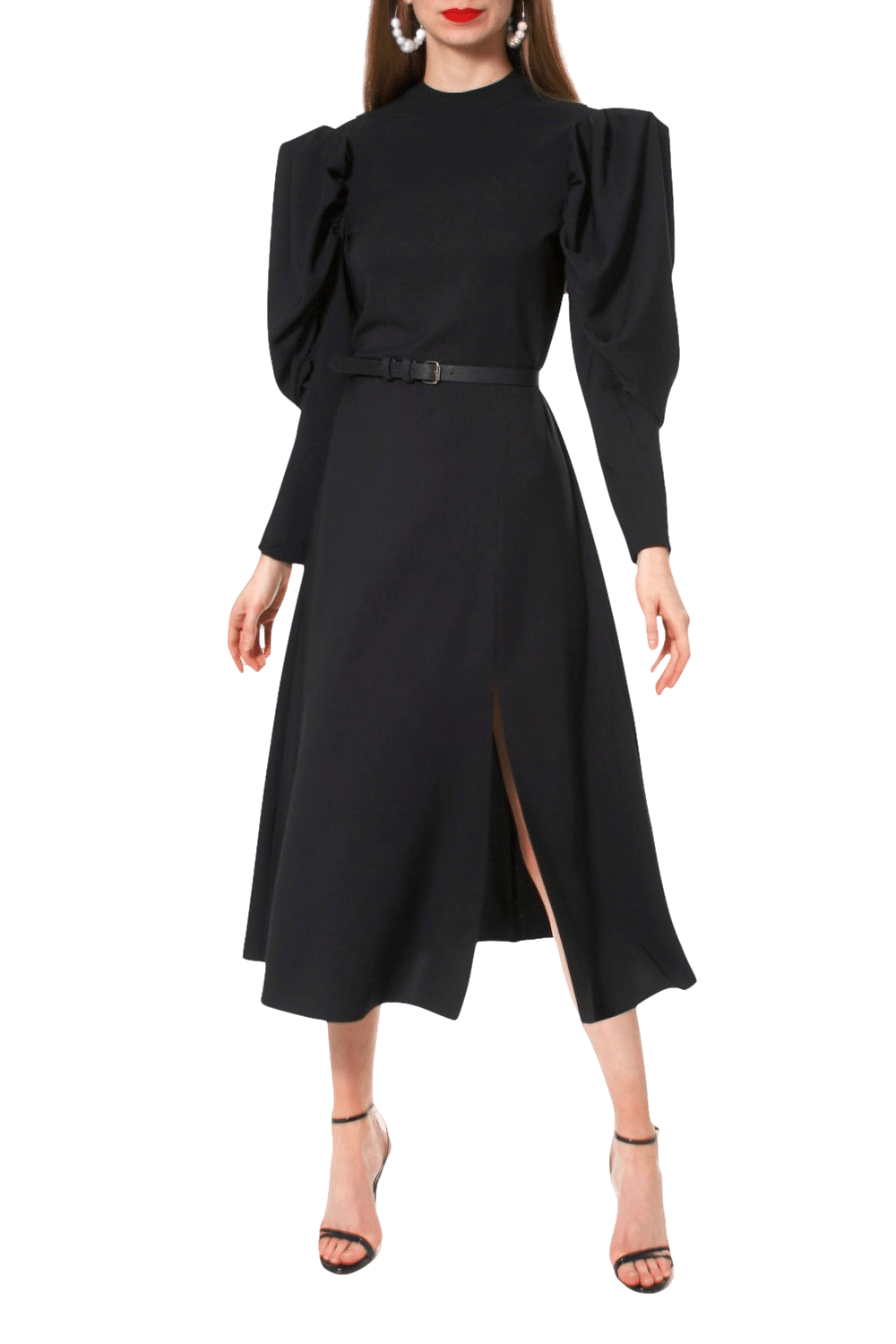 Dress Wendy black made by HALEWSKI