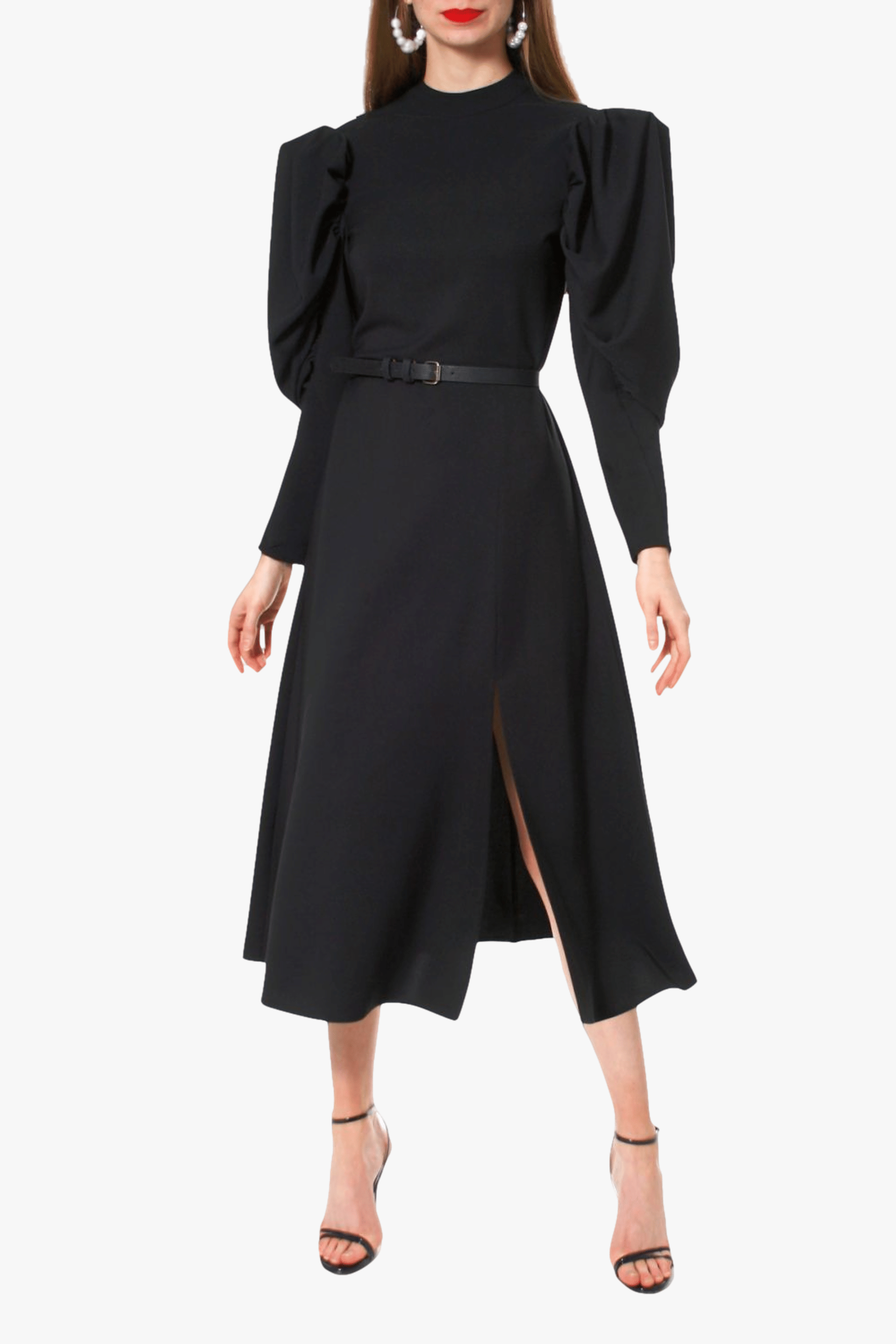 Dress Wendy black made by HALEWSKI