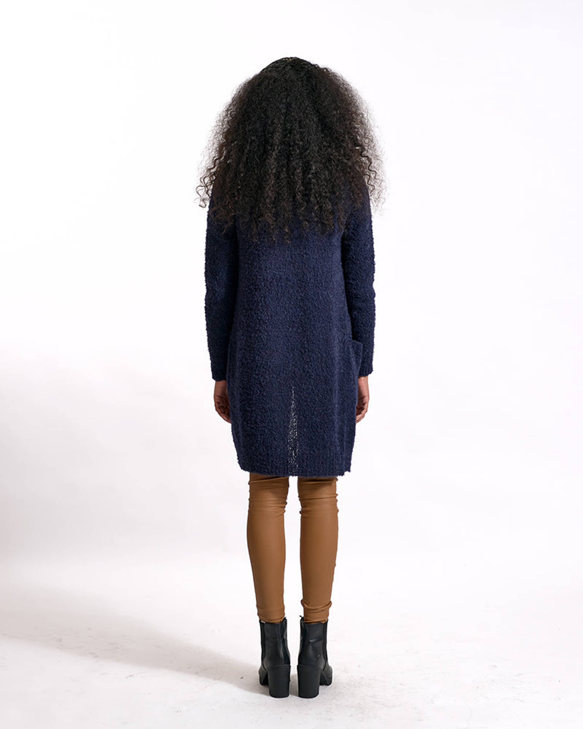 DALILA cardigan in Blue made by AYNI