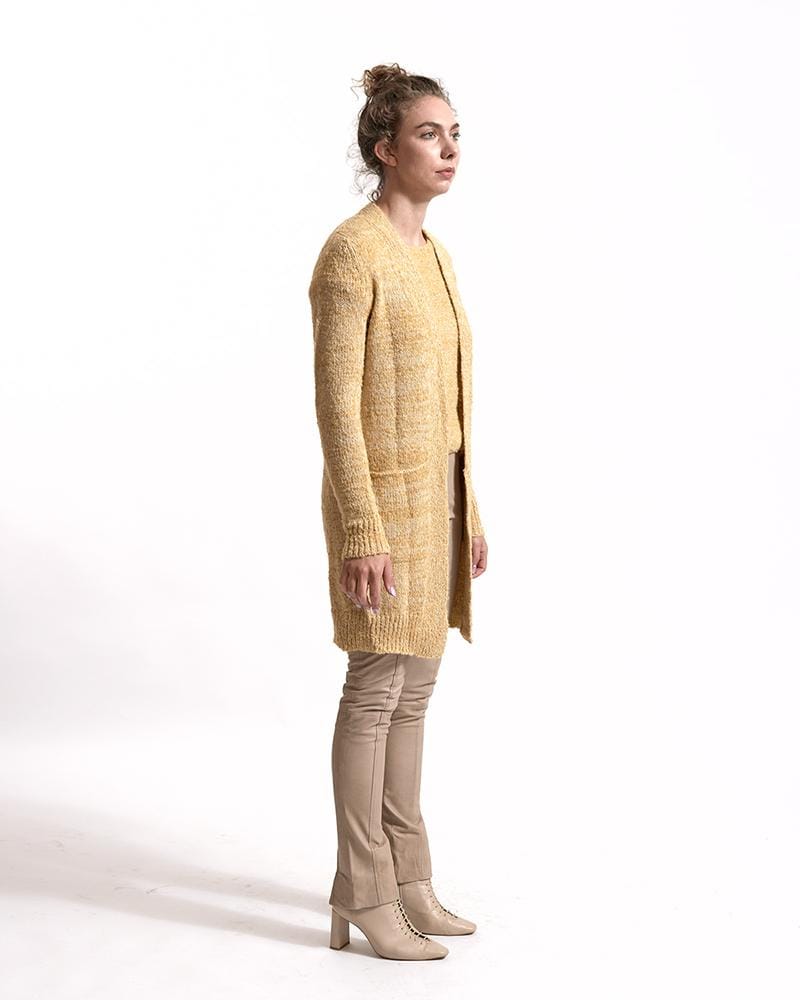 DALILA cardigan in Beige made by AYNI