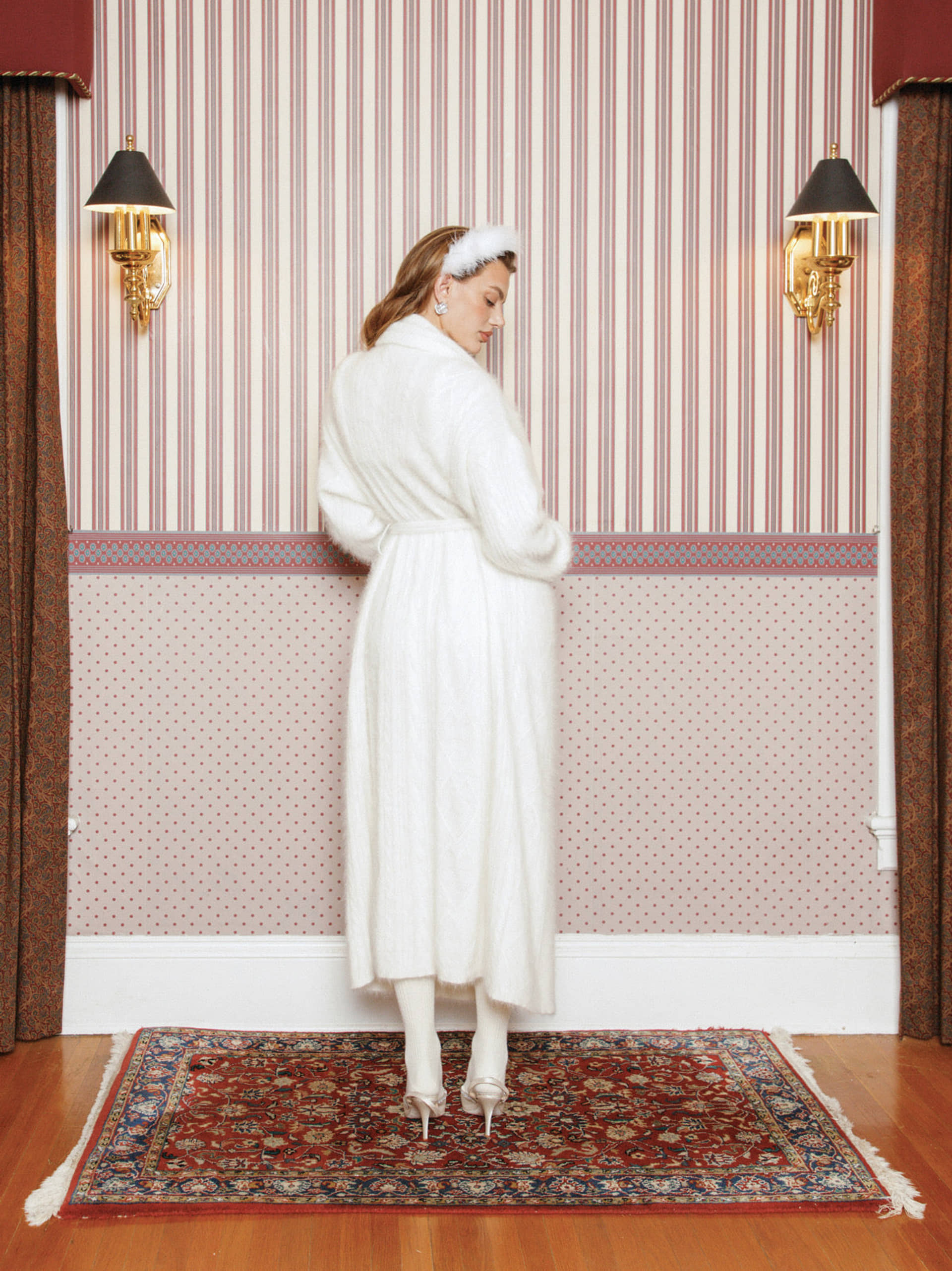 Bianca Knit Cardigan (Final Sale) in White made by Nana Jacqueline