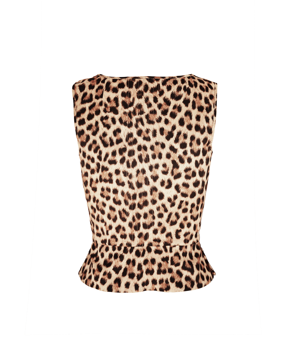 CHEETAH PEPLUM CORSET made by Alice Pons Milano