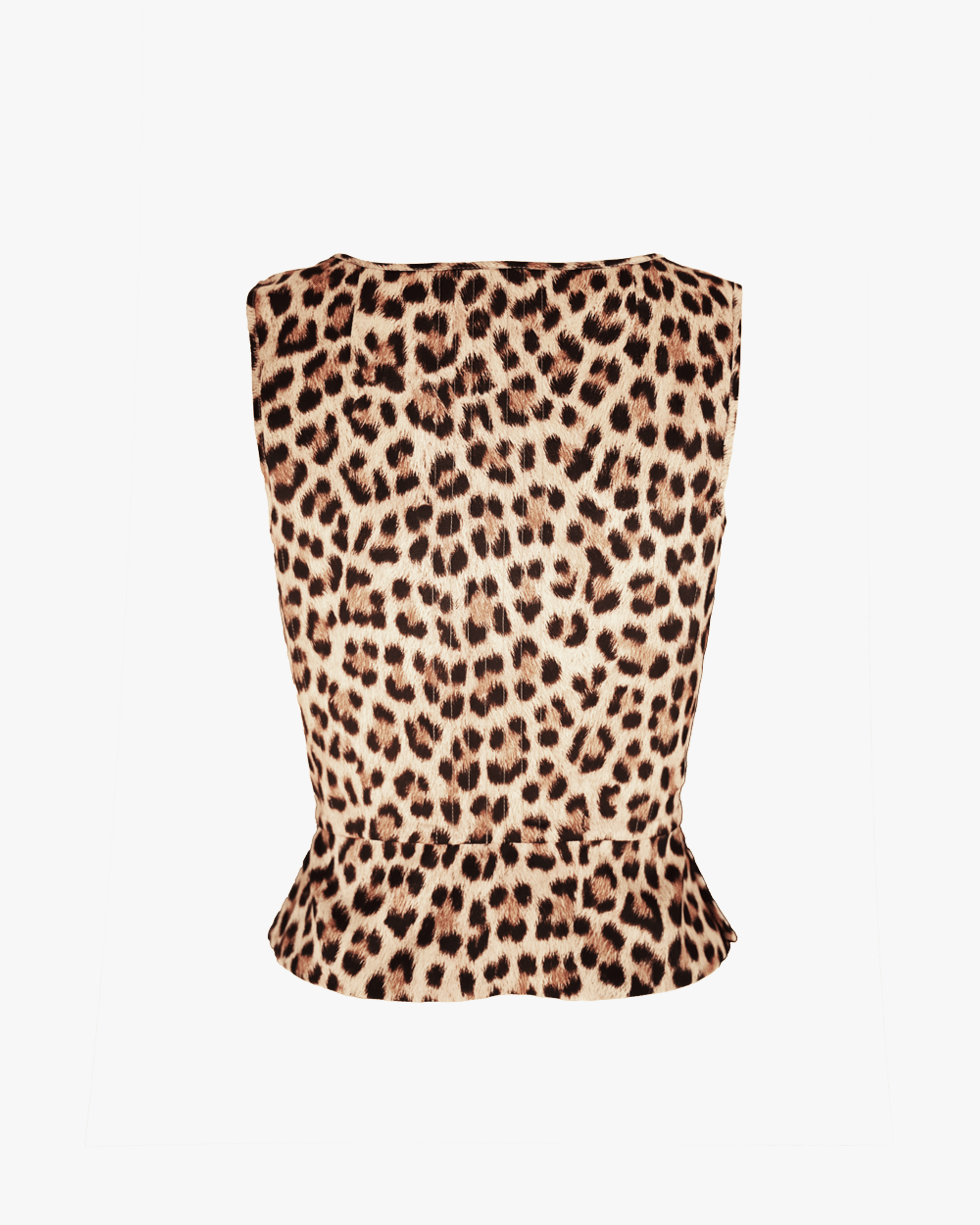 CHEETAH PEPLUM CORSET made by Alice Pons Milano