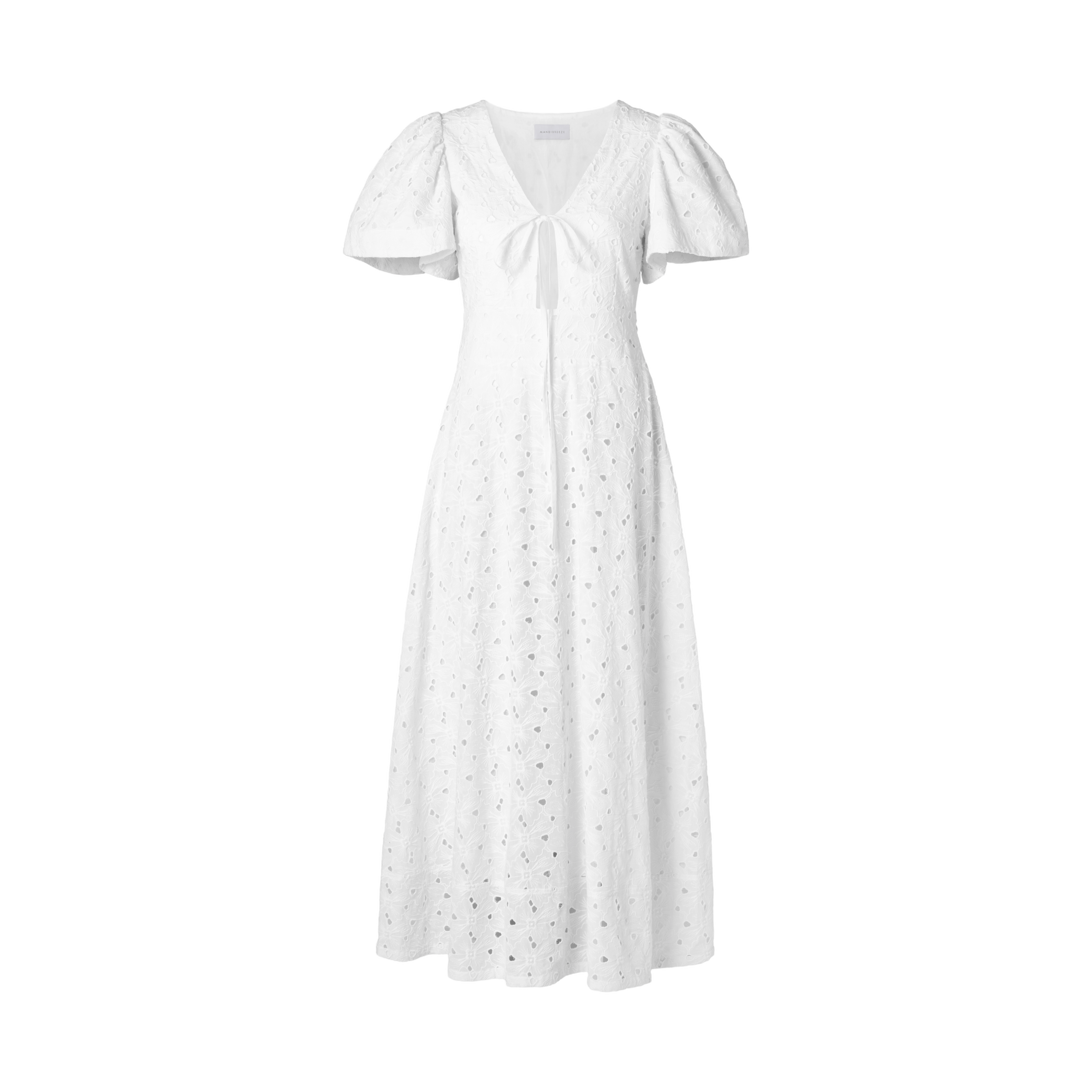 Fabienne Dress White made by MandiBreeze