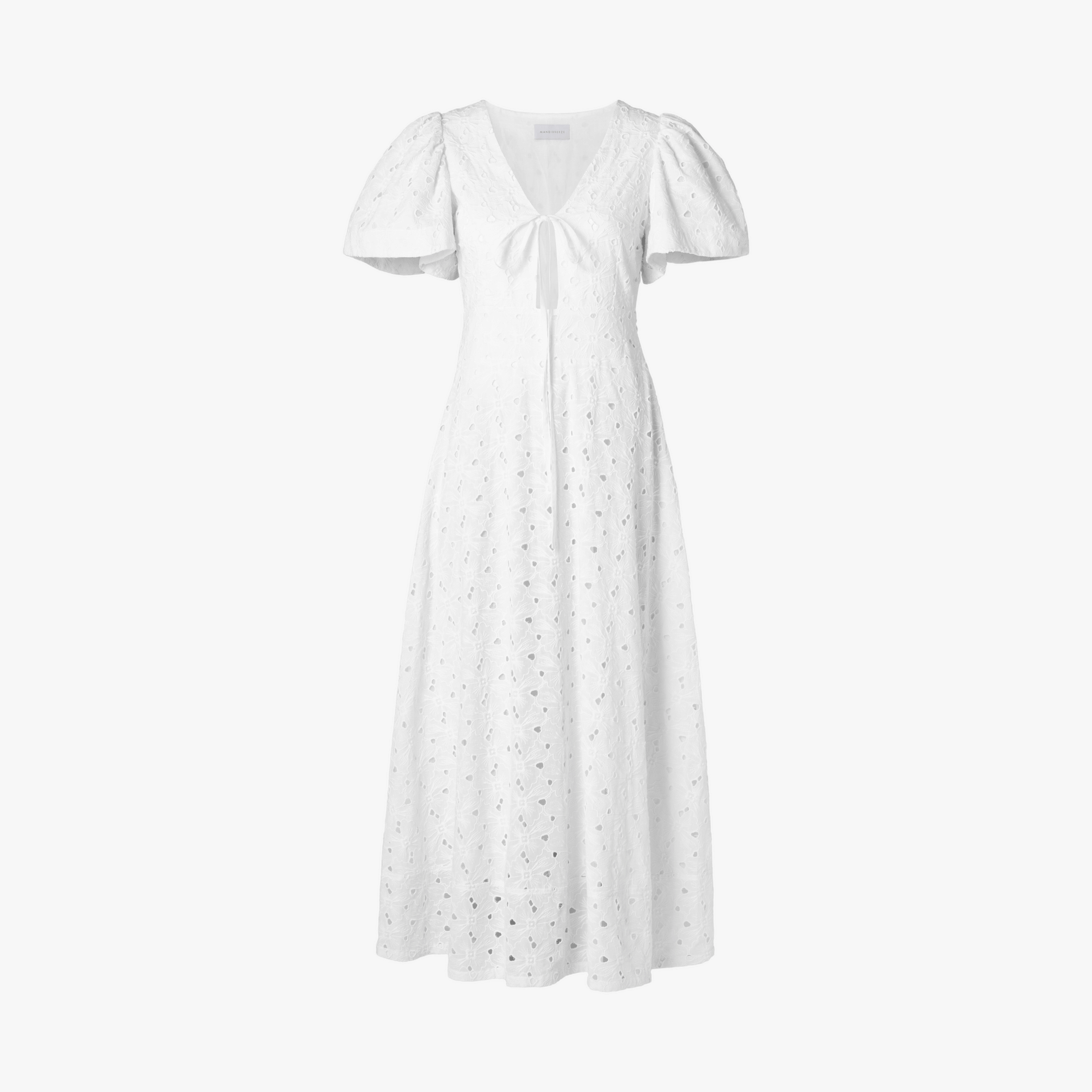 Fabienne Dress White made by MandiBreeze
