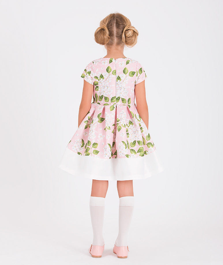 3D Flower Appliqué Dress made by Mama Luma