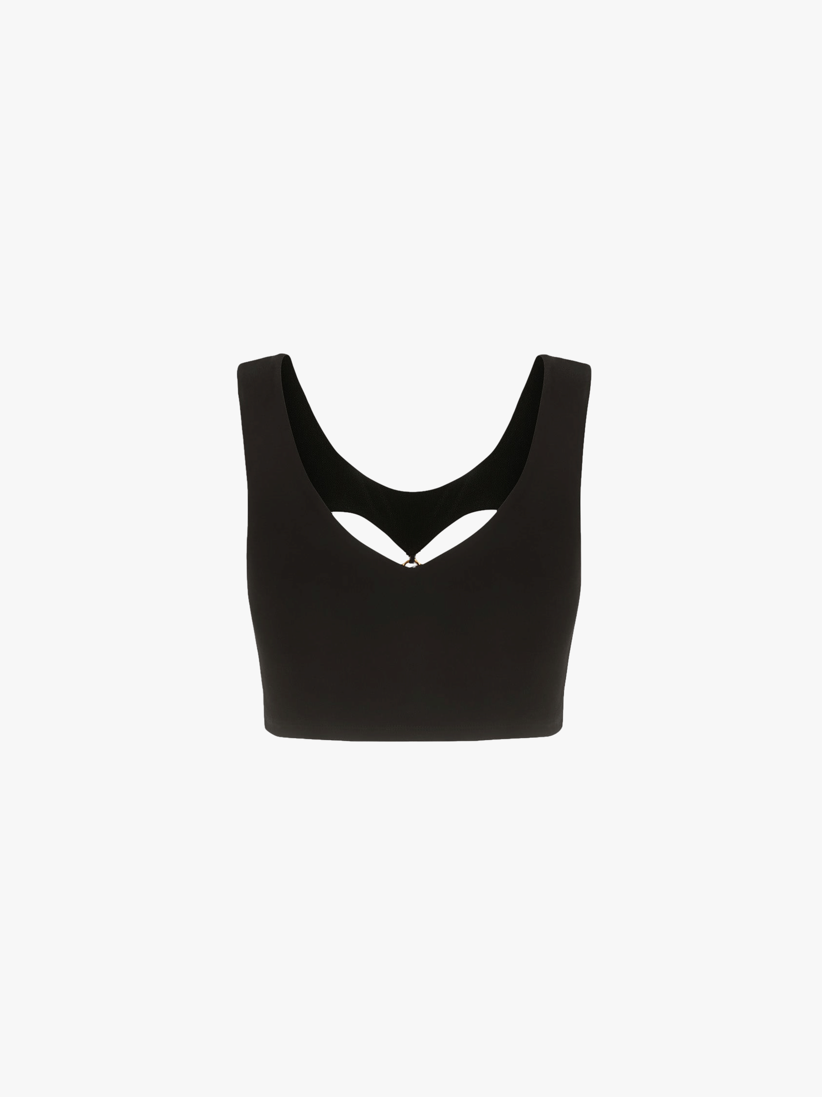 Chiara Crop Top (Final Sale) in Black made by Nana Jacqueline