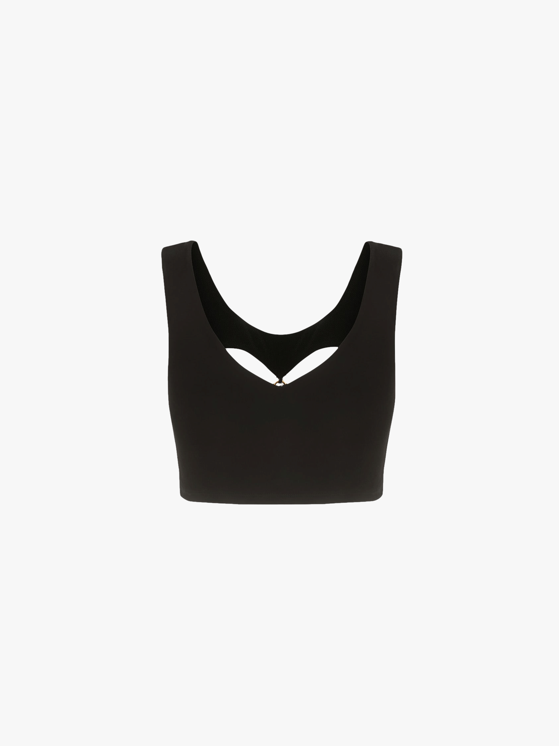 Chiara Crop Top (Final Sale) in Black made by Nana Jacqueline