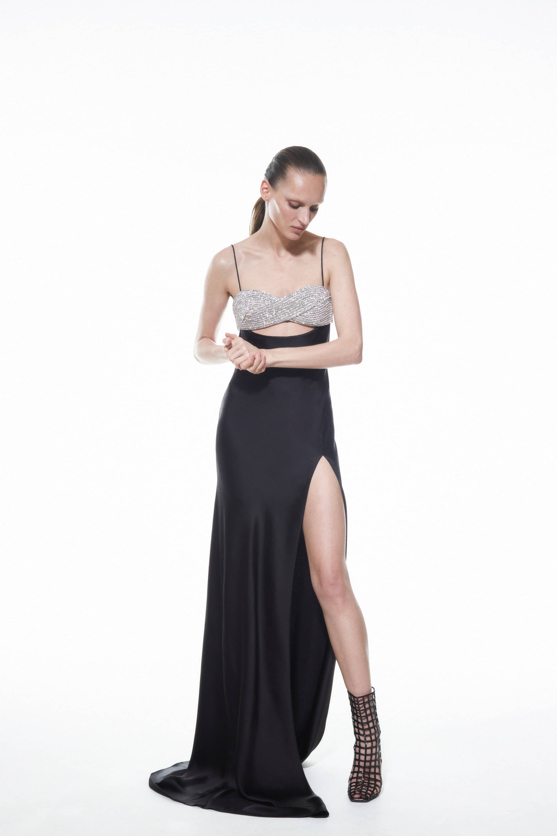 ETERNITY DRESS MAXI in Black made by NUÉ