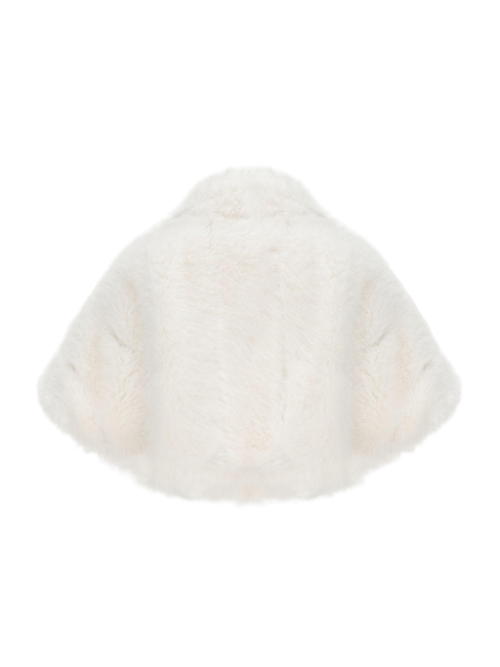 Sophia Fur Coat (White) in White made by Nana Jacqueline
