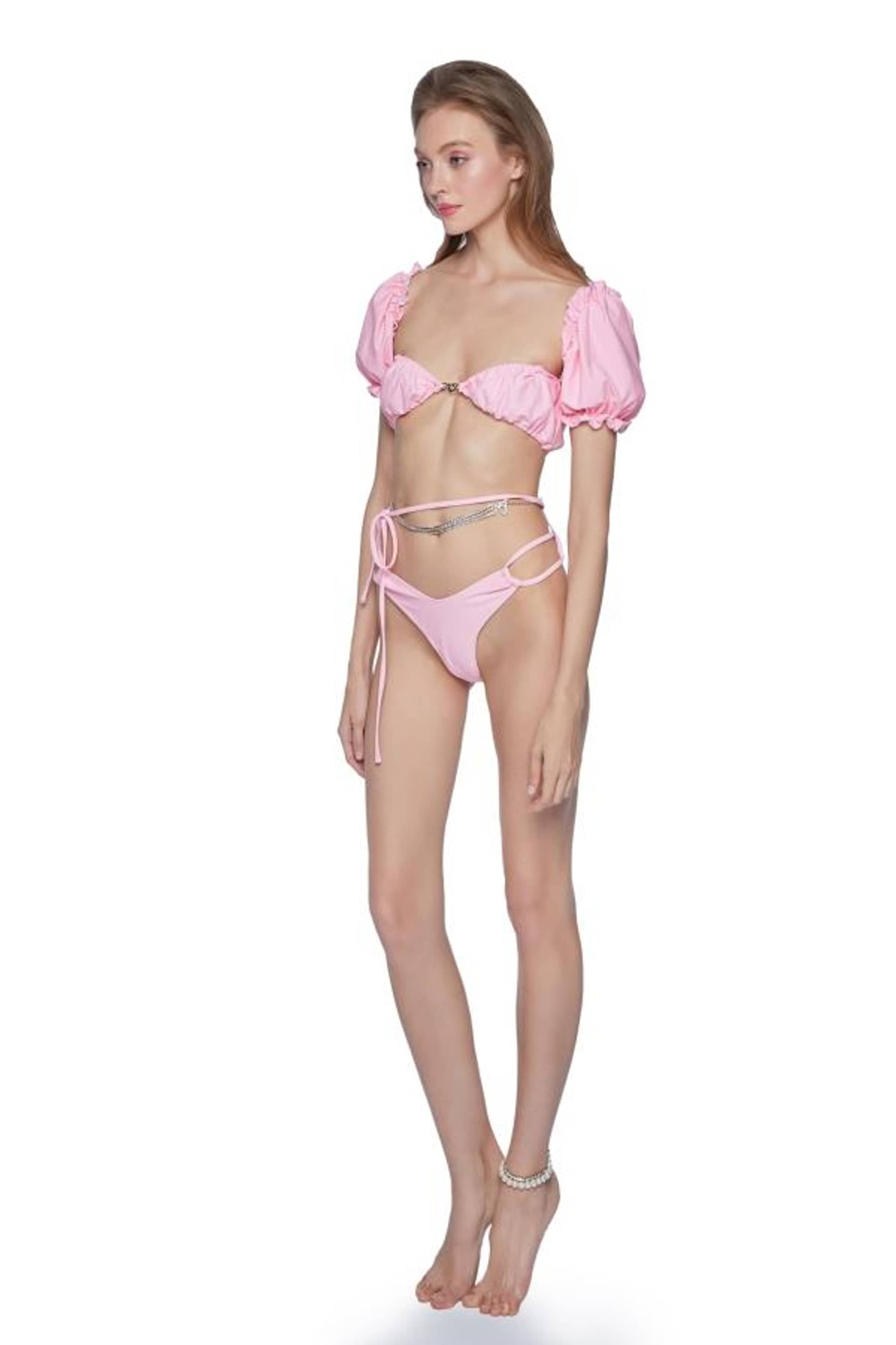 Pink Rosalita Bikini (Final Sale) made by Nana Jacqueline