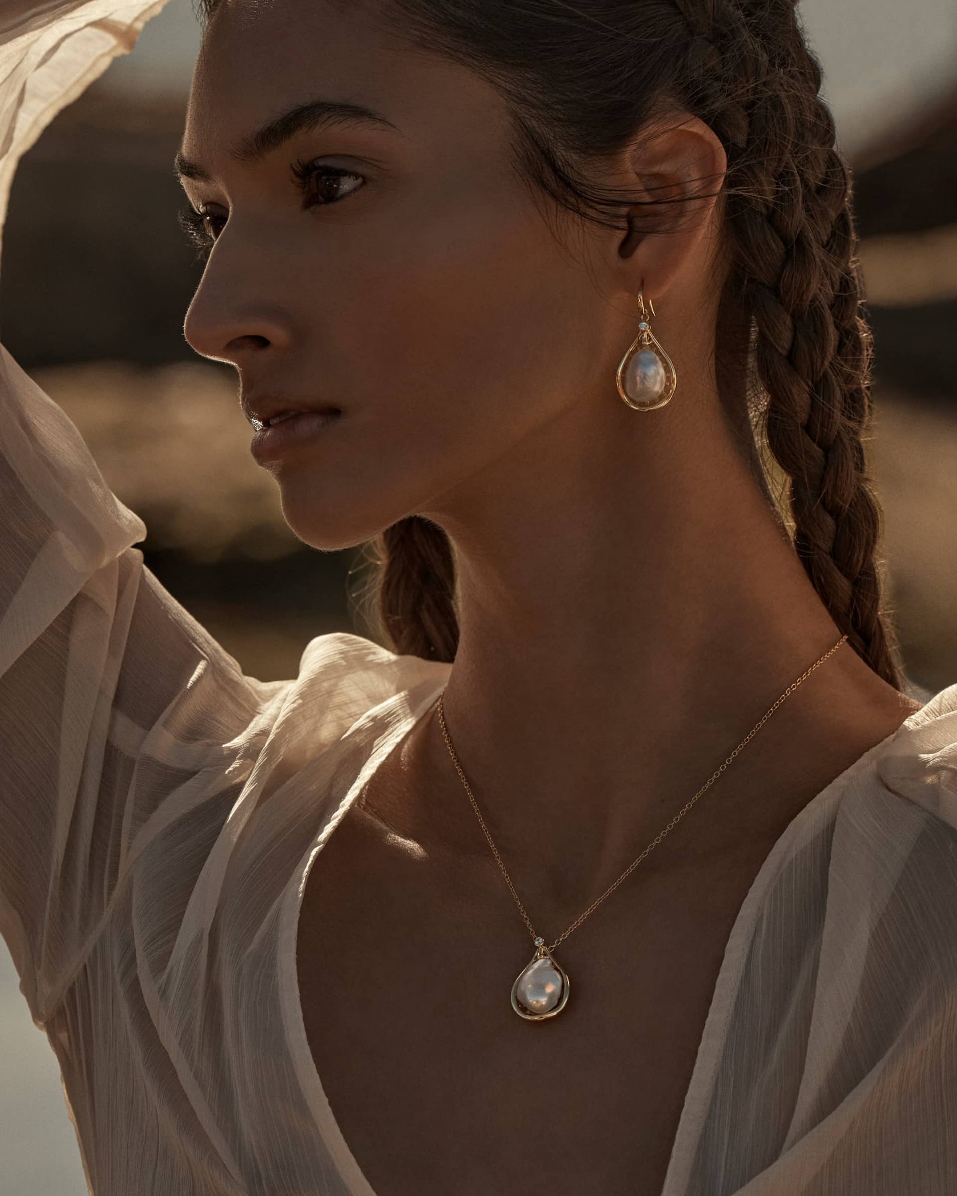 Soren Earrings made by Amber Sceats