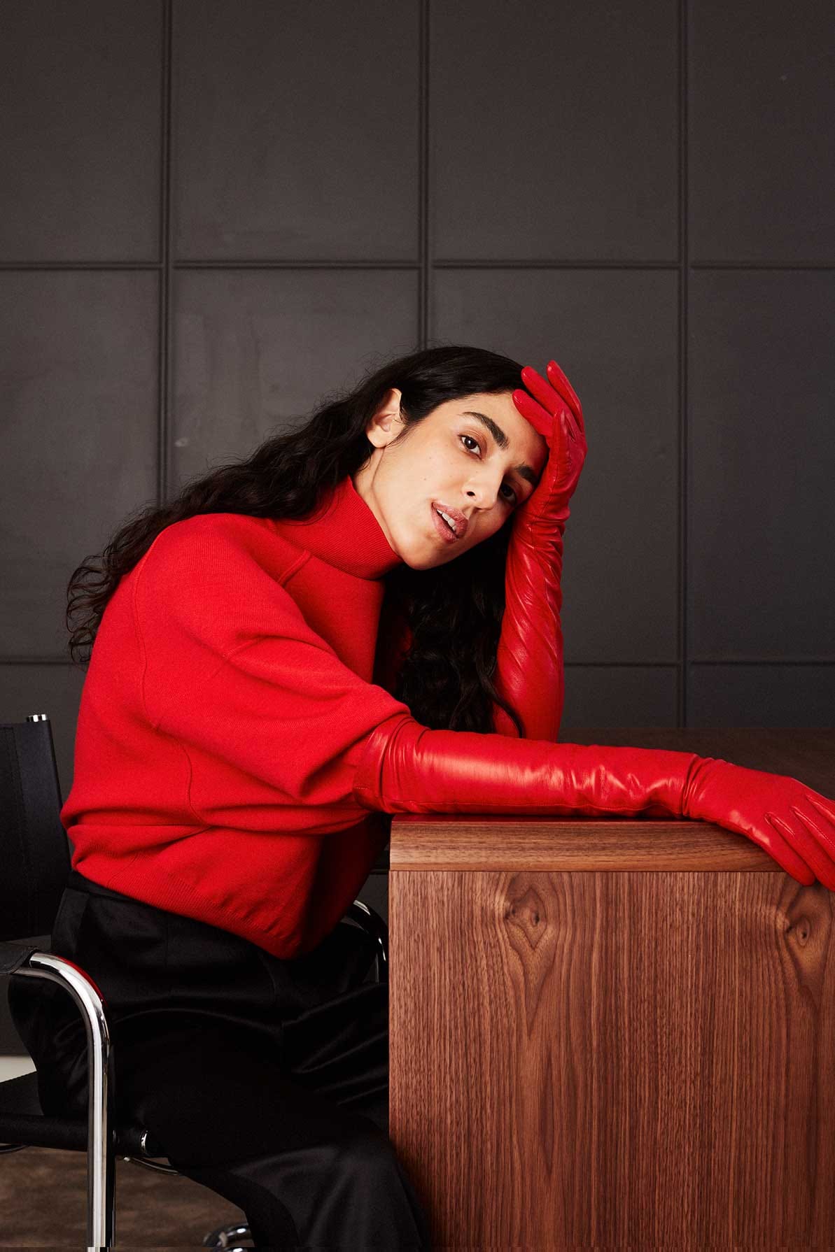 Essentials Extra Long Red made by Handsome Stockholm