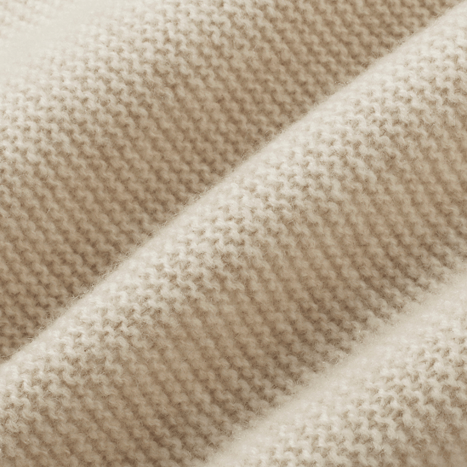 Merino V-Neck Knit Vest | Almond Cream made by CozyU