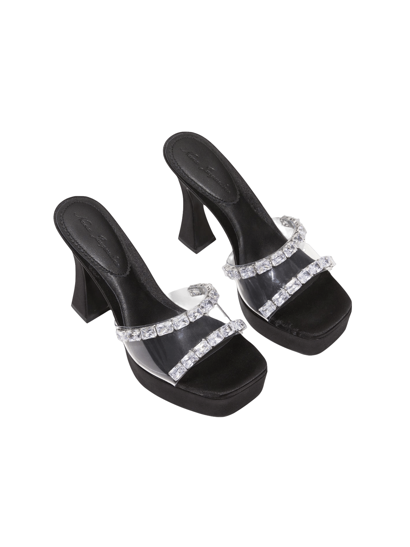 Mirabel Diamond Heels (Black) made by Nana Jacqueline