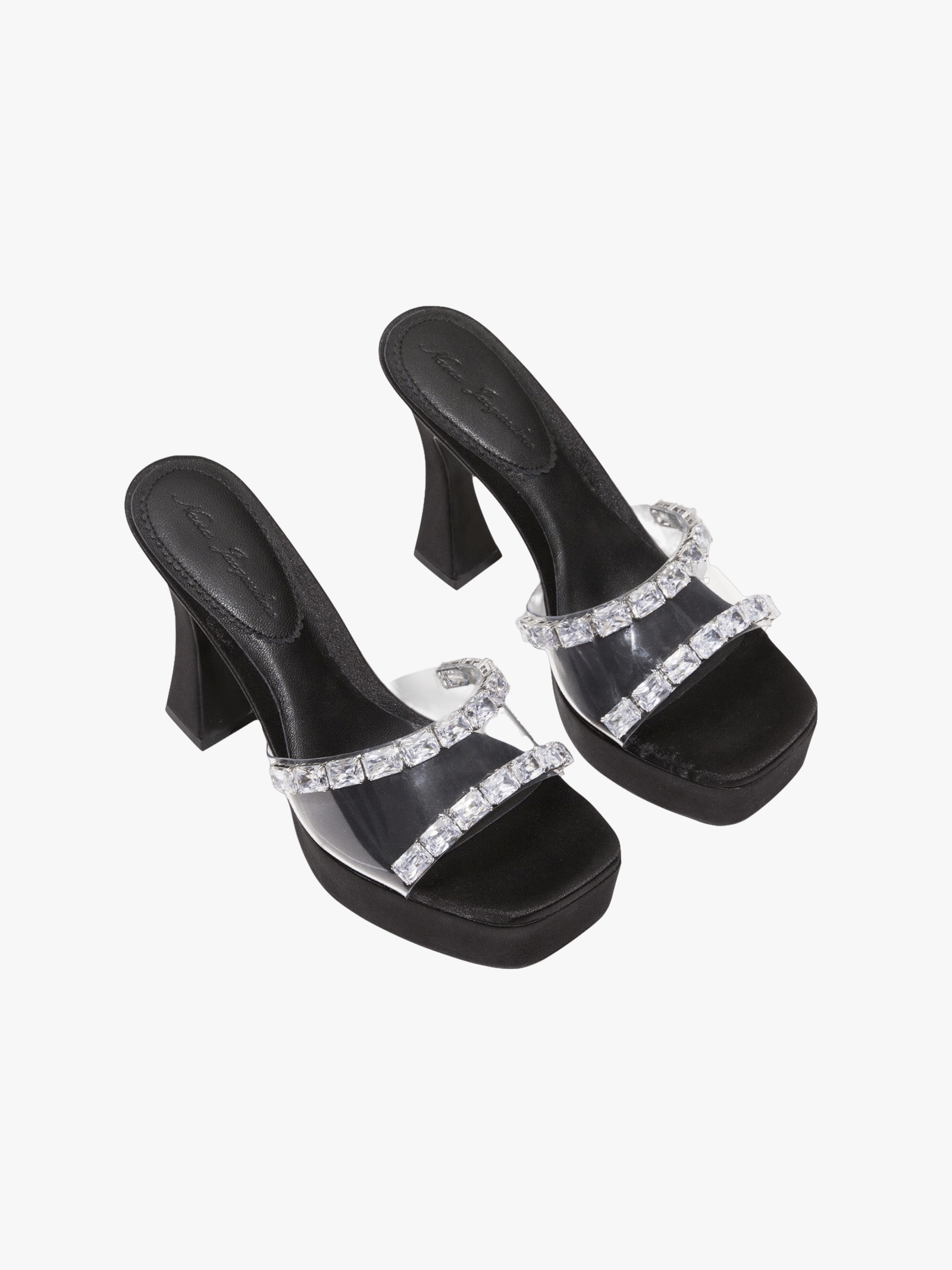Mirabel Diamond Heels (Black) made by Nana Jacqueline