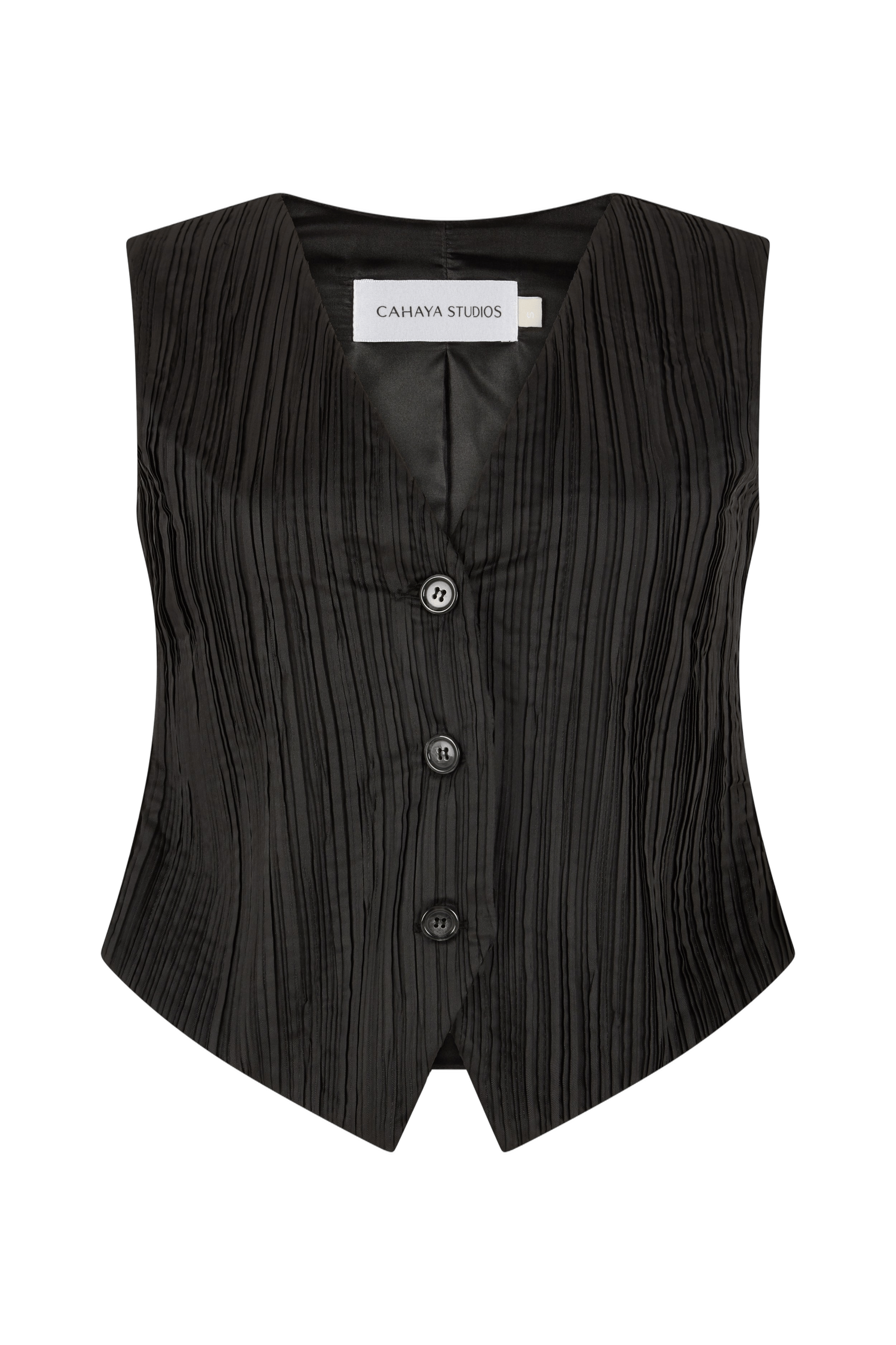 Tree Bark Classic Waistcoat made by CAHAYA STUDIOS