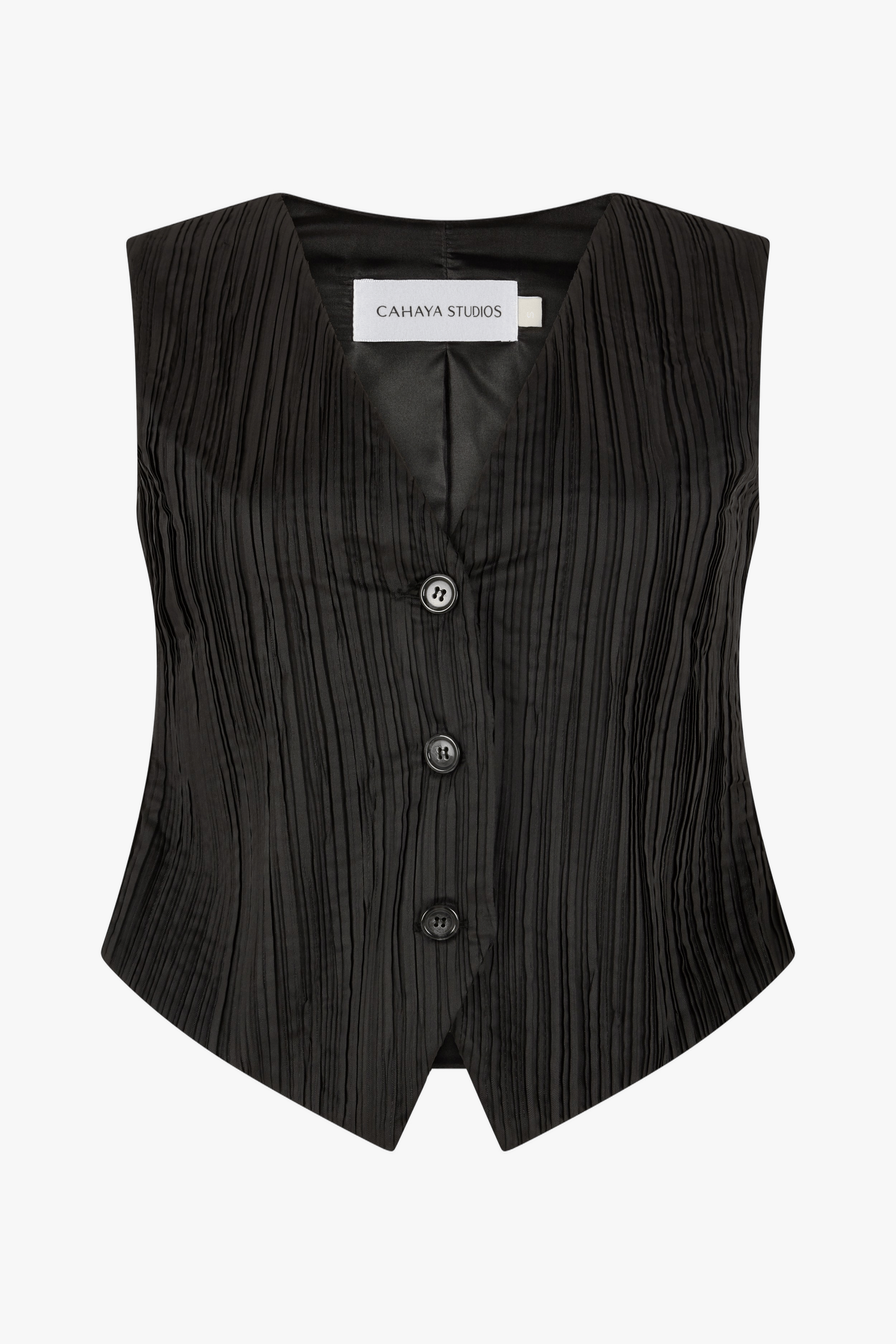 Tree Bark Classic Waistcoat made by CAHAYA STUDIOS