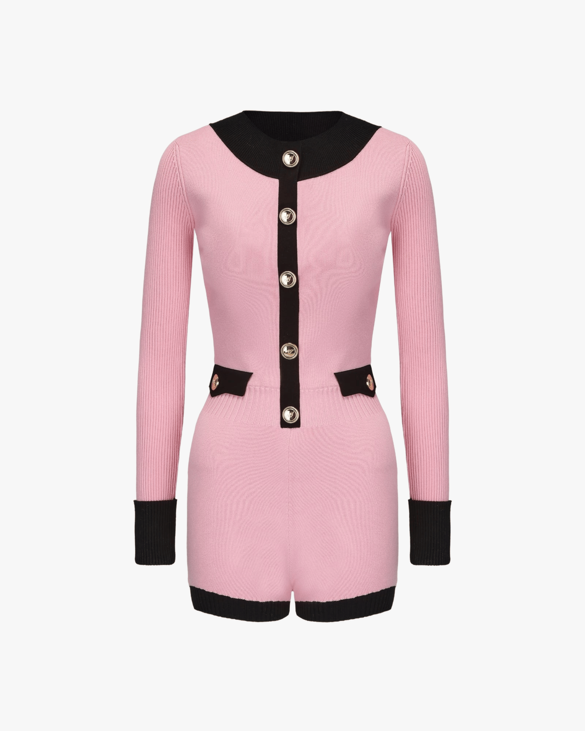 Matilda Knit Jumpsuit (Pink) made by Nana Jacqueline