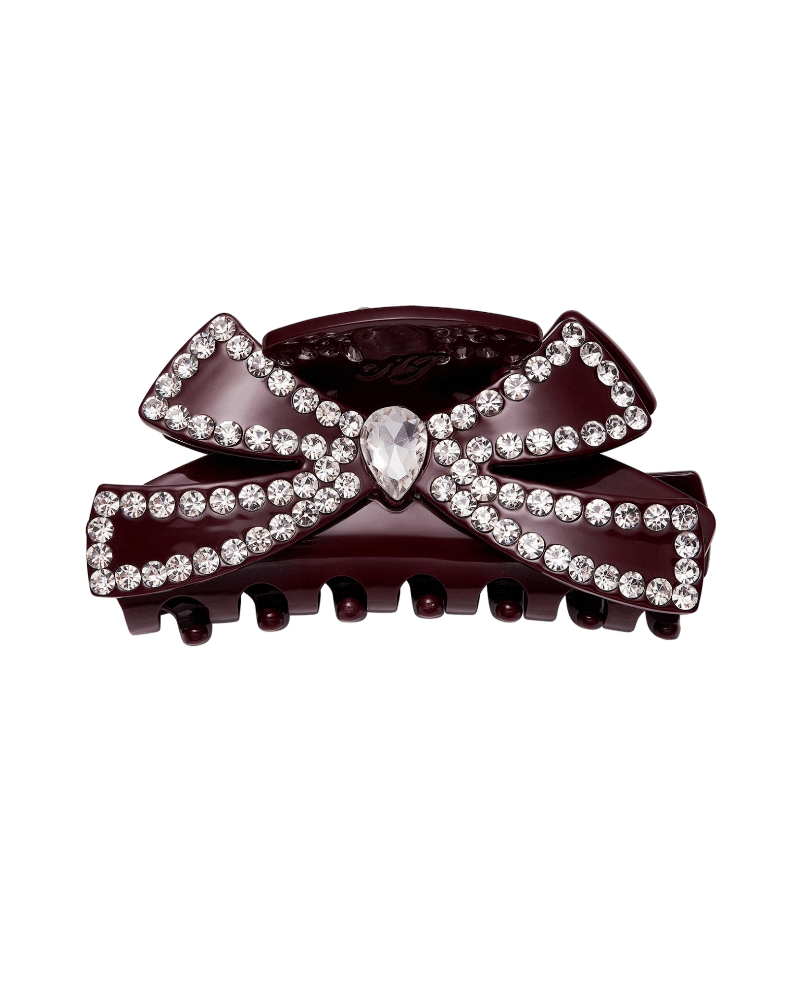 Rosaline Hair Clip (Red) made by Nana Jacqueline