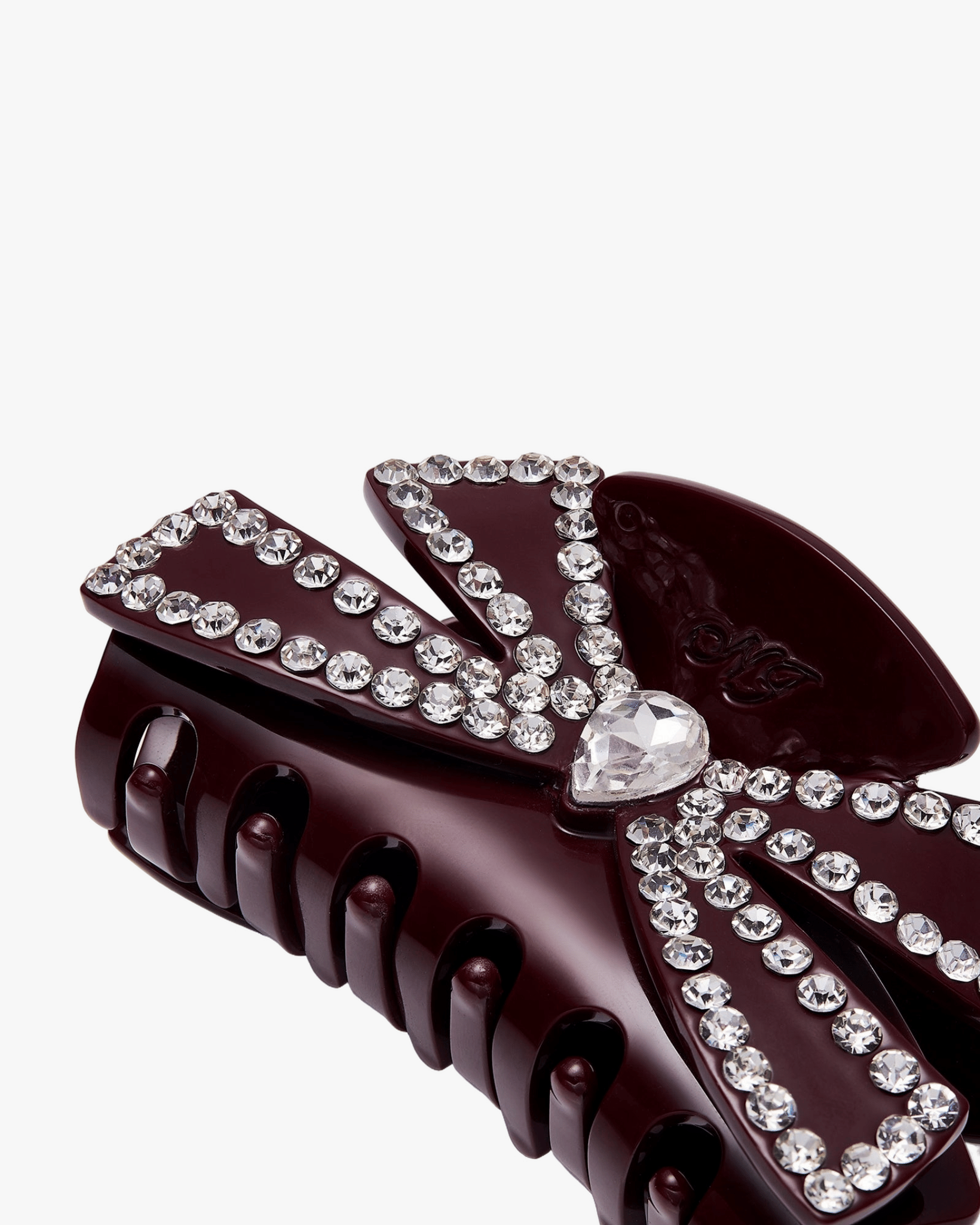 Rosaline Hair Clip (Red) made by Nana Jacqueline