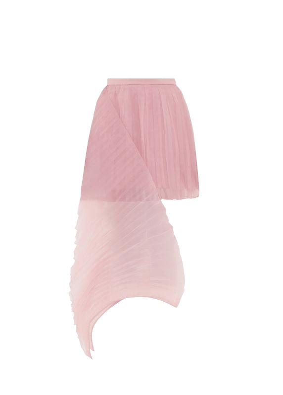 IME SKIRT- POWDER PINK made by Andrea Iyamah