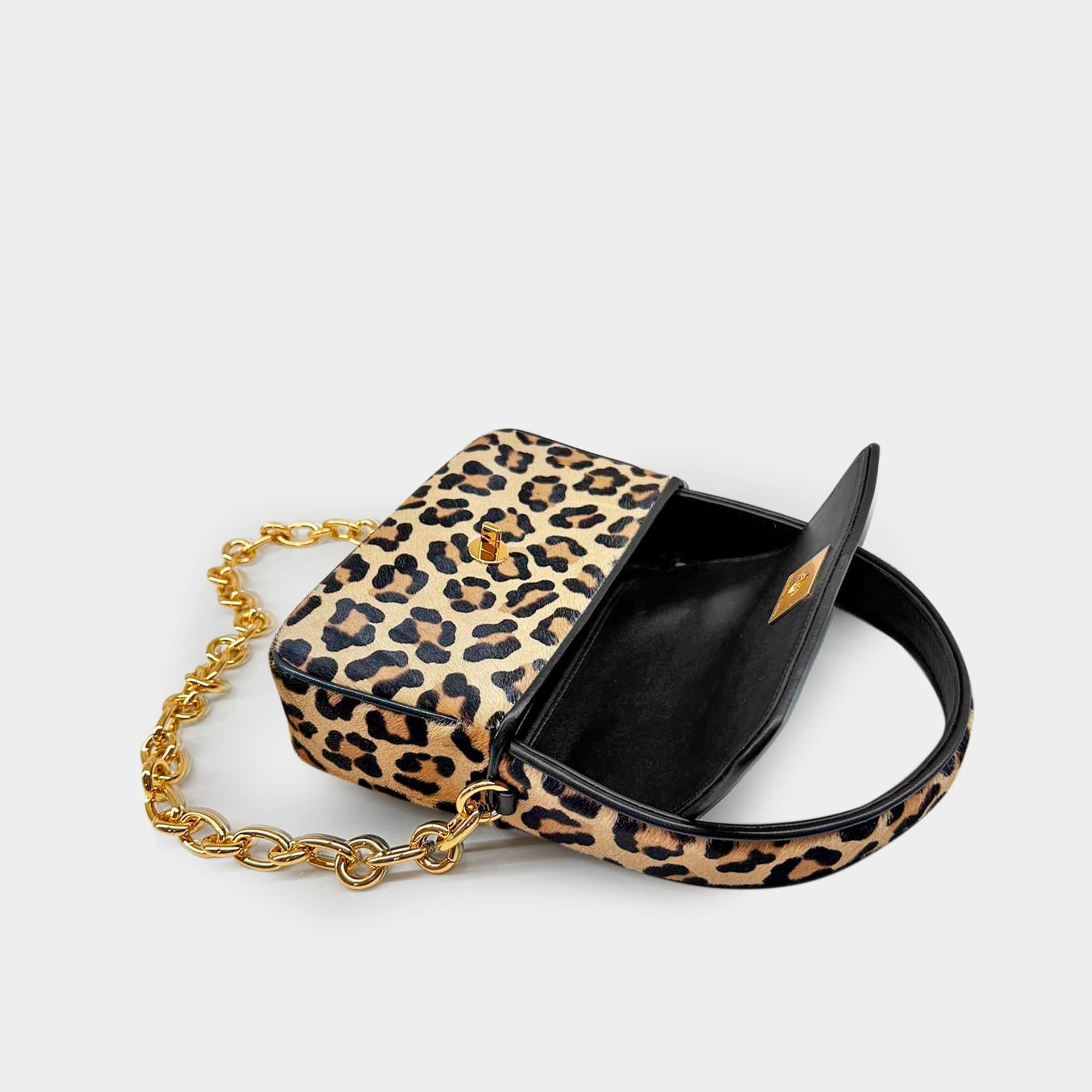 Lulu leopard hobo made by Yliana Yepez