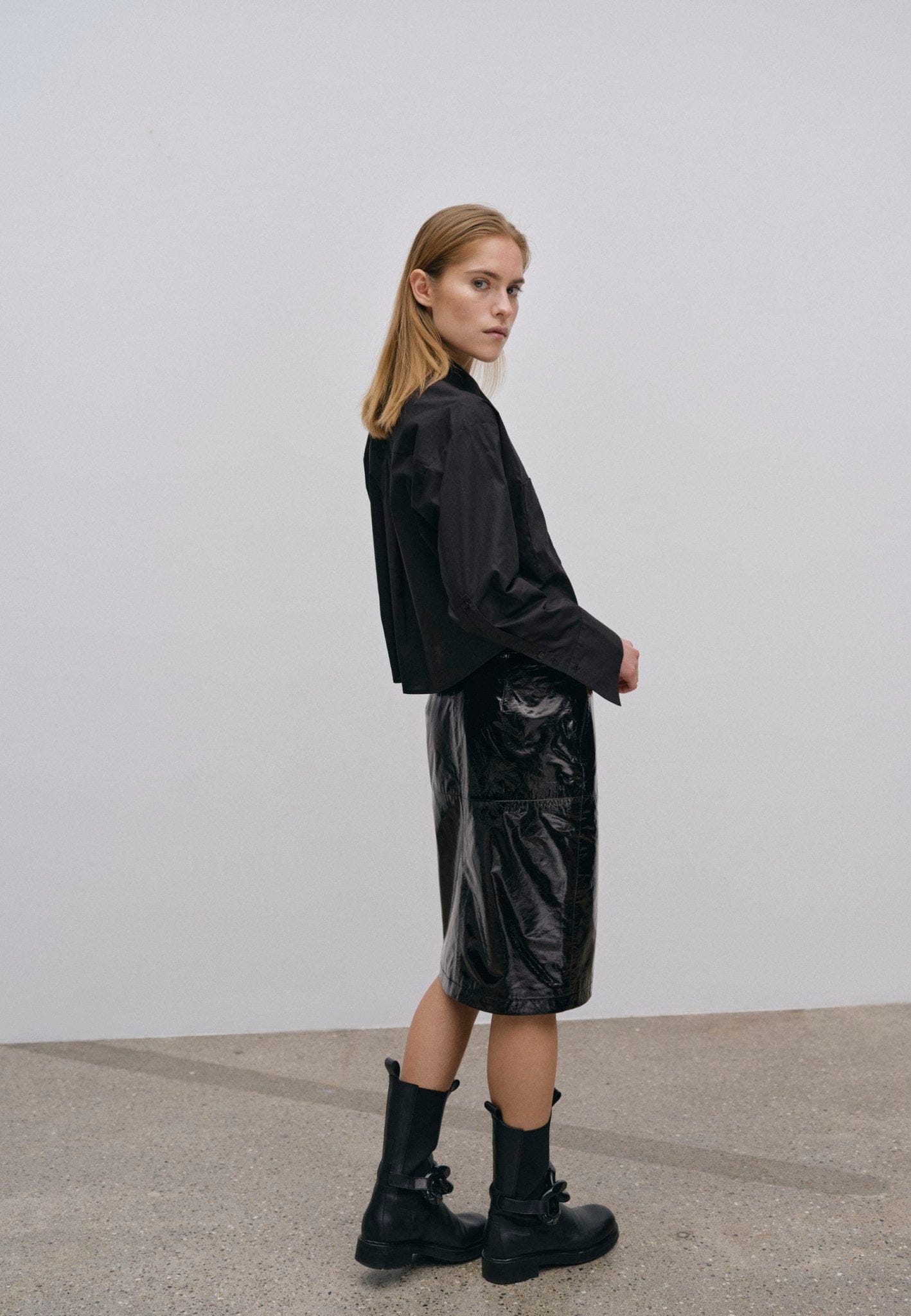 Samuel  Shirt - Black made by HERSKIND