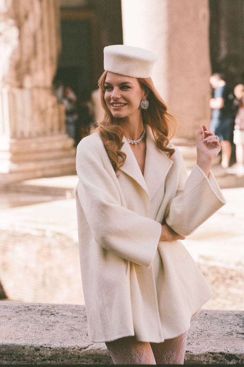 Olivia Coat made by Nana Jacqueline