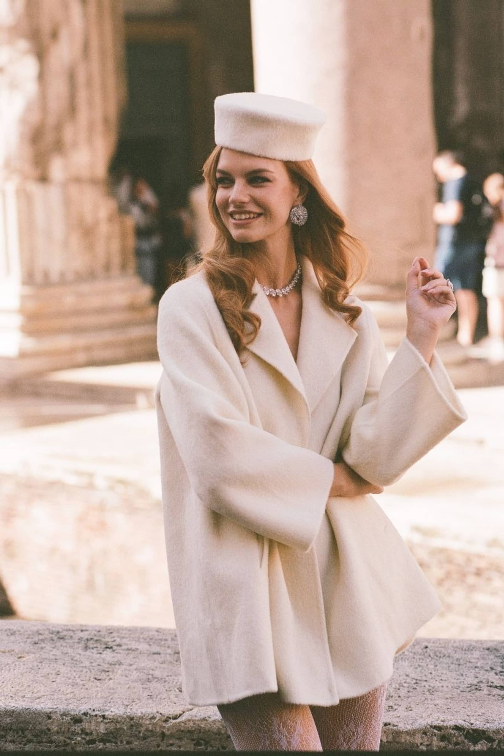 Olivia Coat made by Nana Jacqueline