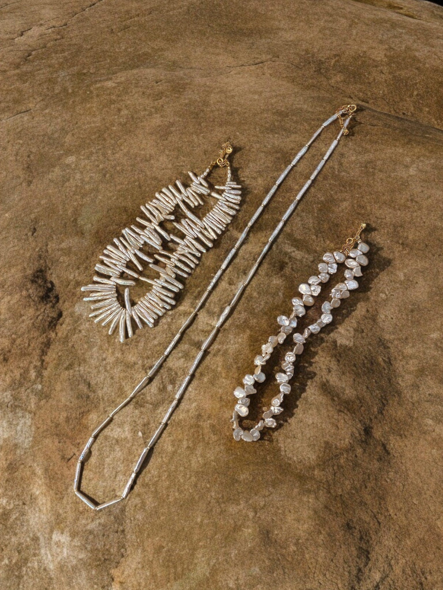 Ariel Freshwater Pearl Necklace made by Eva Remenyi