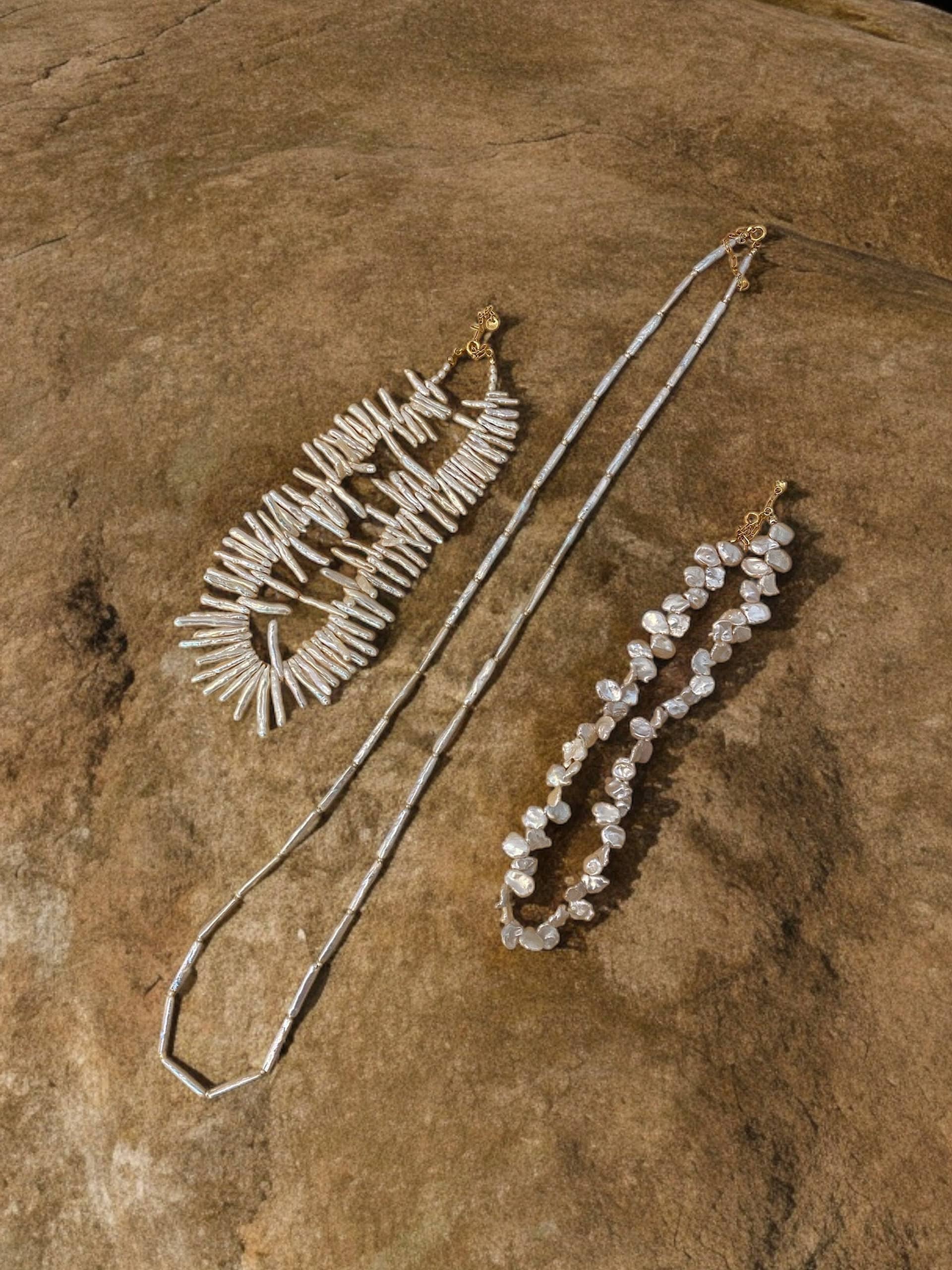 Ariel Freshwater Pearl Necklace made by Eva Remenyi