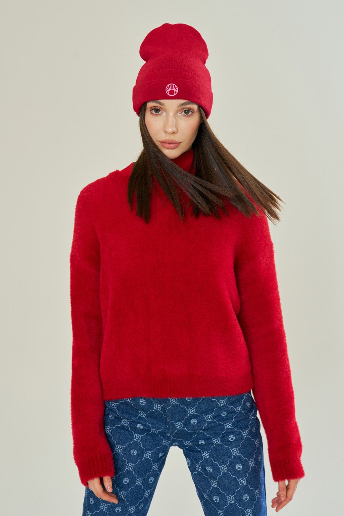 Hot Roseberry Oversize Iconic Knit made by Declara