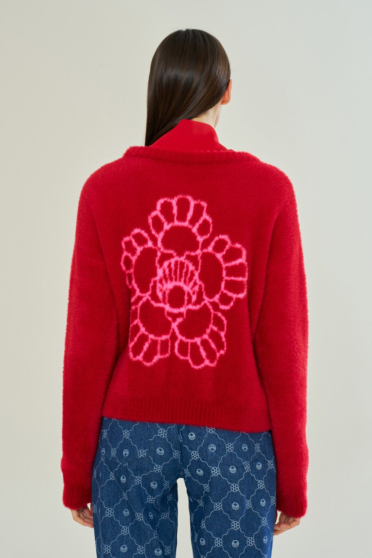 Hot Roseberry Oversize Iconic Knit made by Declara