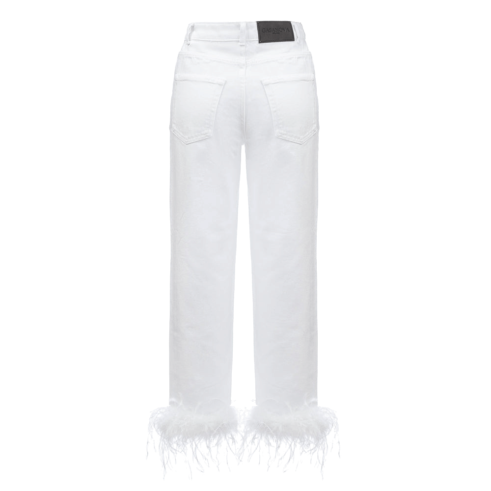 Jeans With Boa made by Gasanova