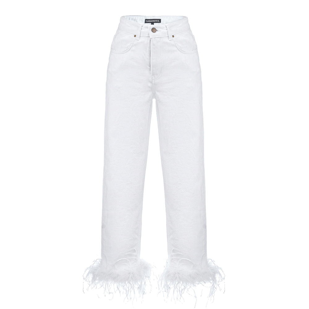 Jeans With Boa made by Gasanova