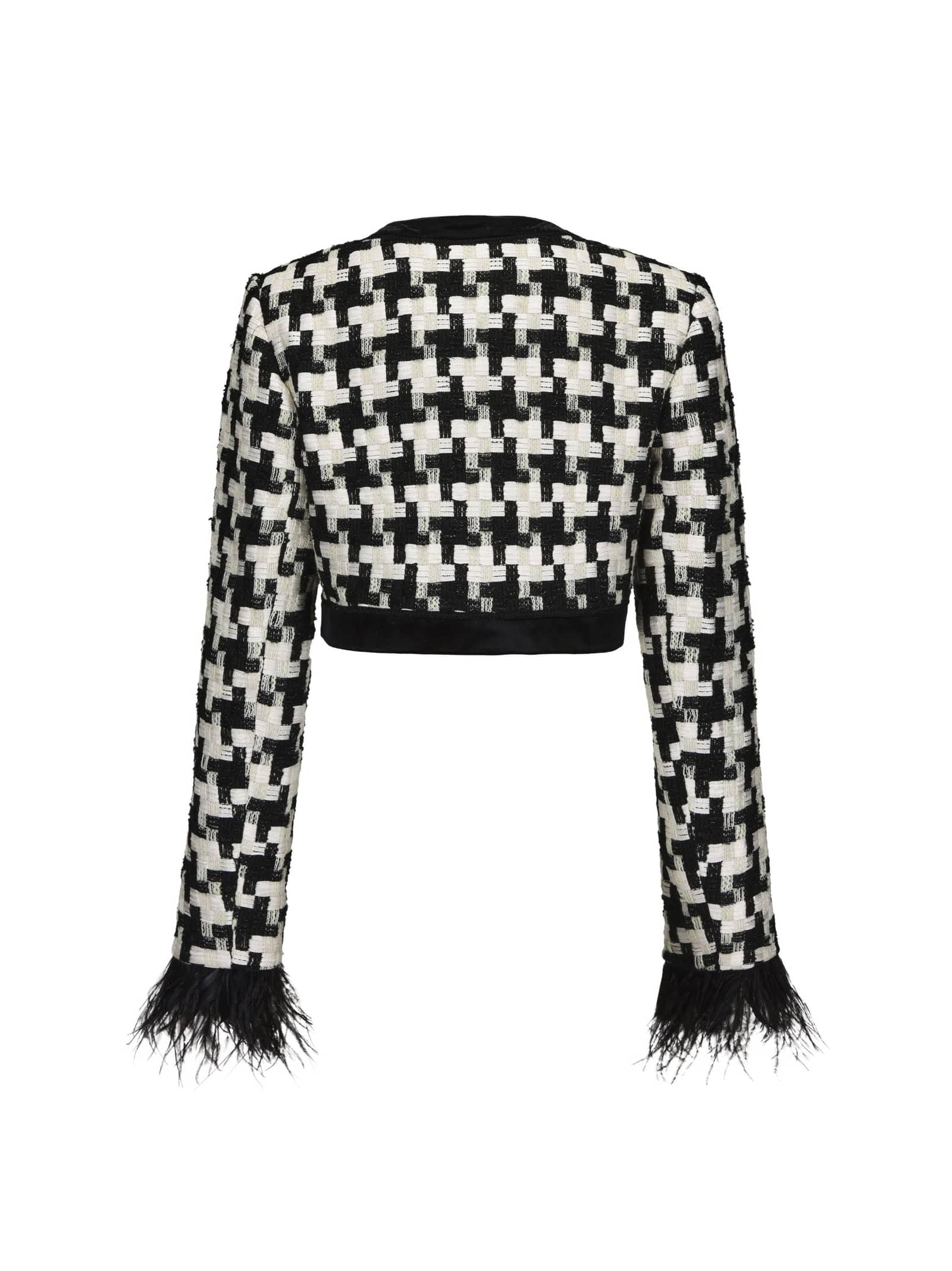 Dahlia Feather Blazer made by Nana Jacqueline