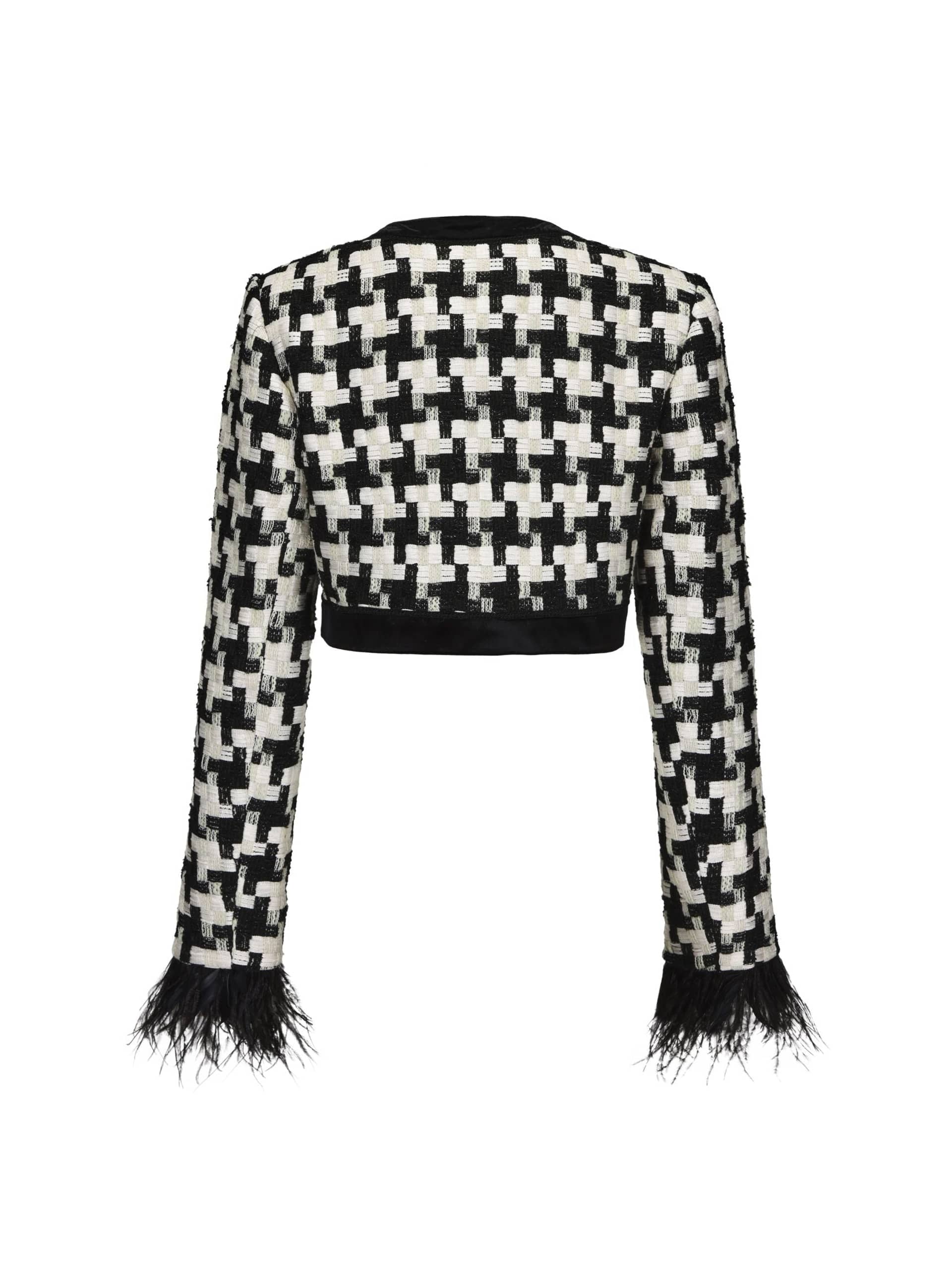 Dahlia Feather Blazer made by Nana Jacqueline