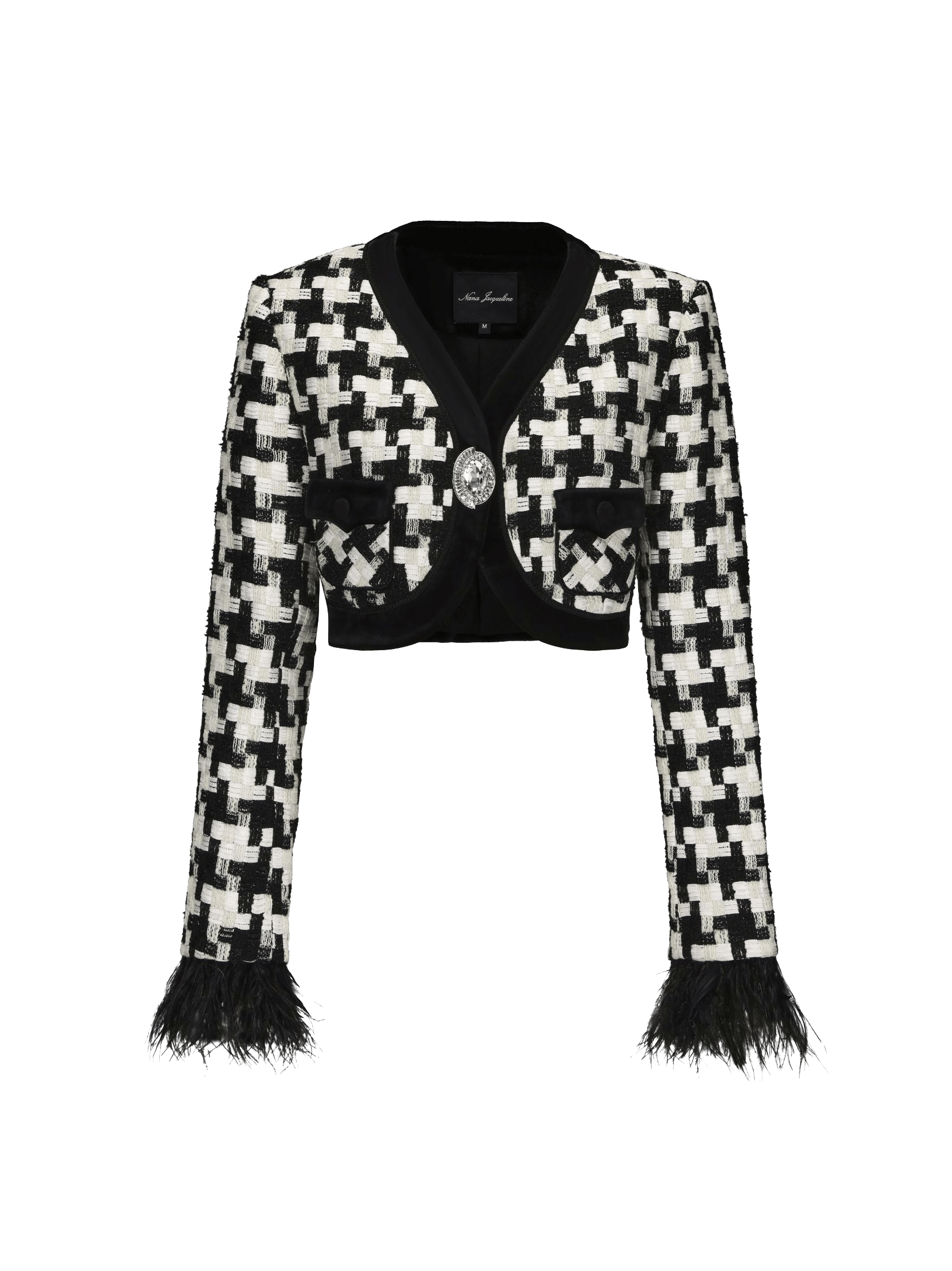 Dahlia Feather Blazer made by Nana Jacqueline