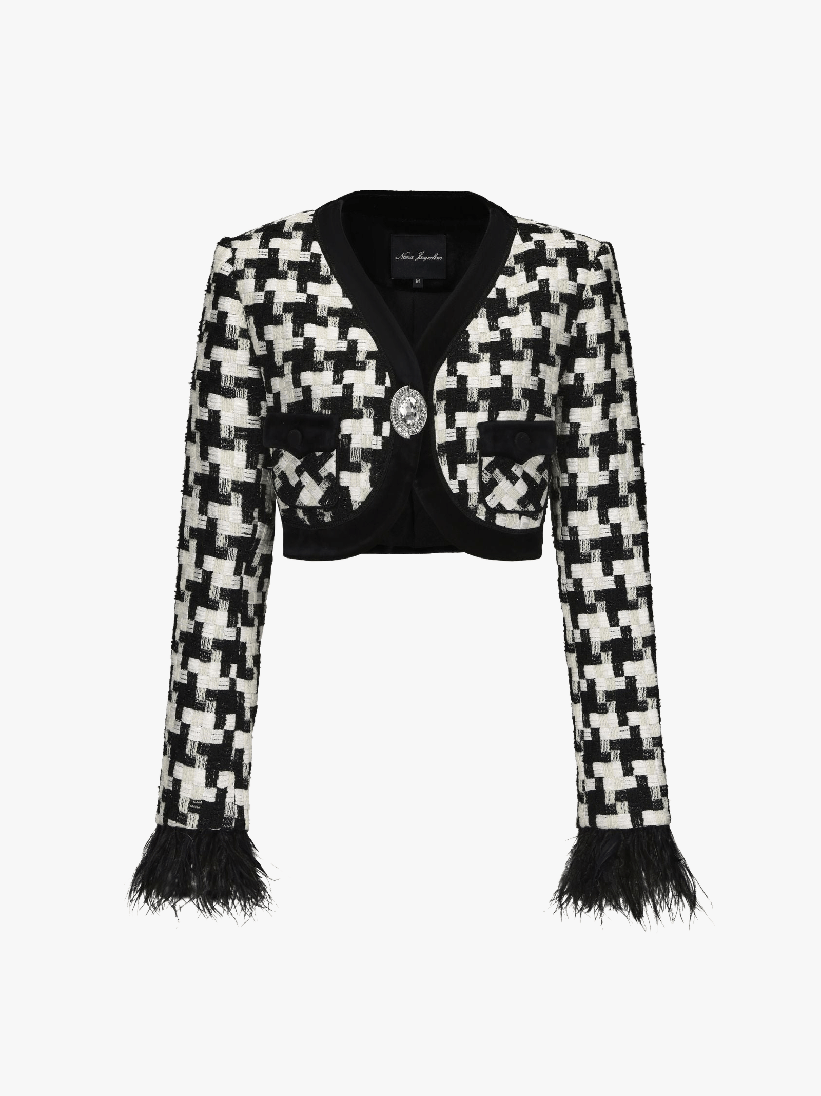 Dahlia Feather Blazer made by Nana Jacqueline