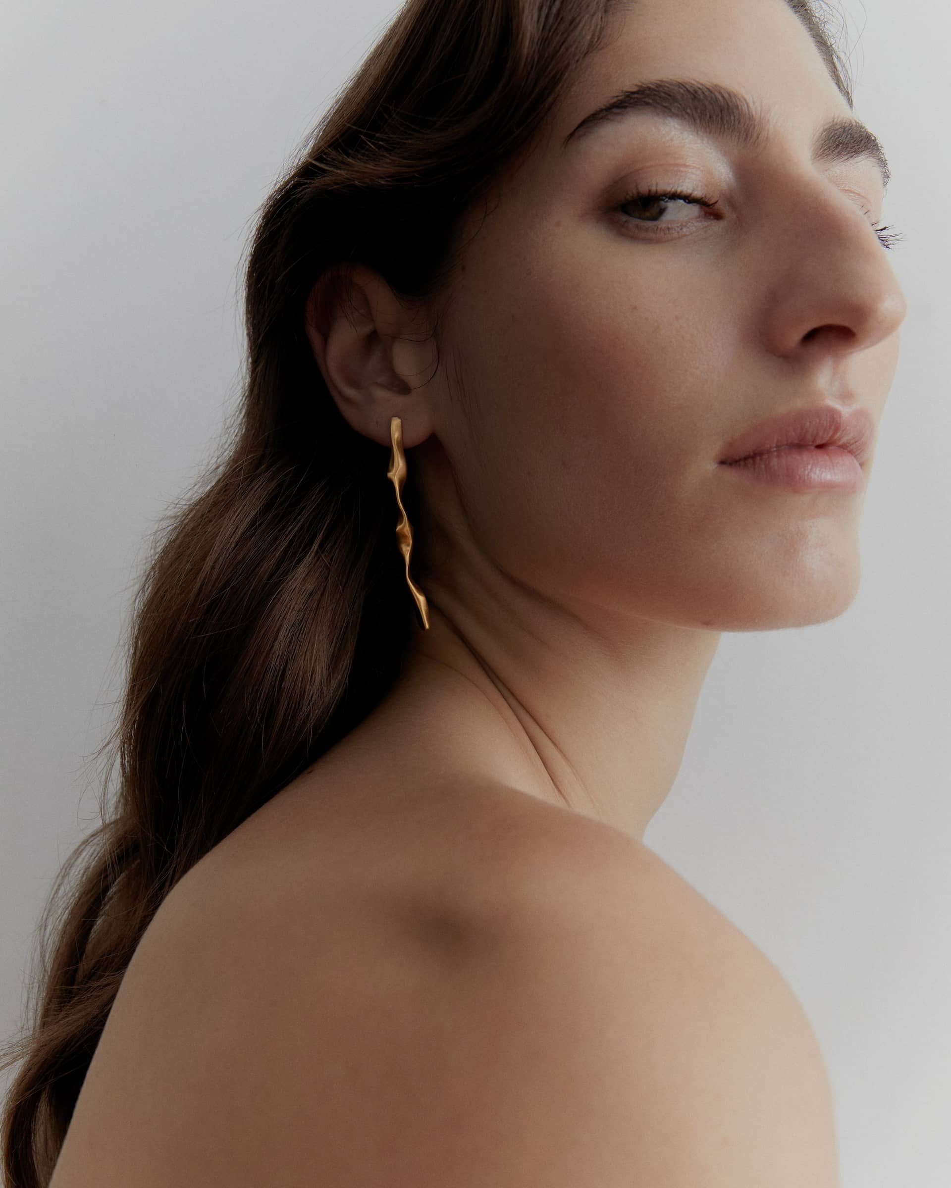 TRAMA EARRINGS made by Carolina De Barros