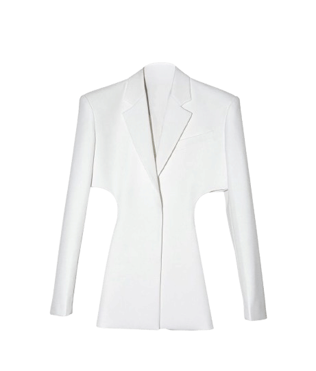 Cut-out blazer made by AFTERHOURS