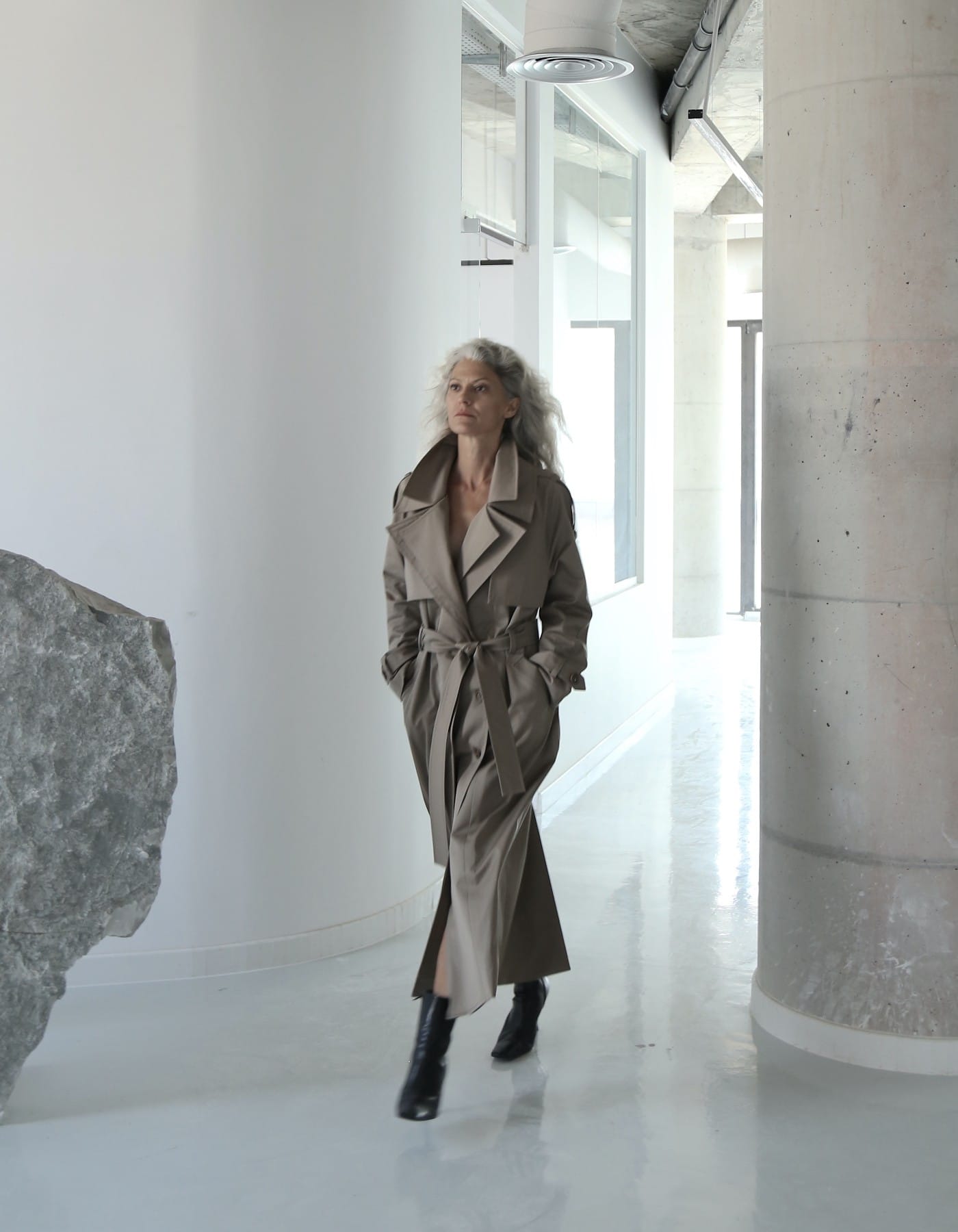 ARES Trench Coat made by MAET