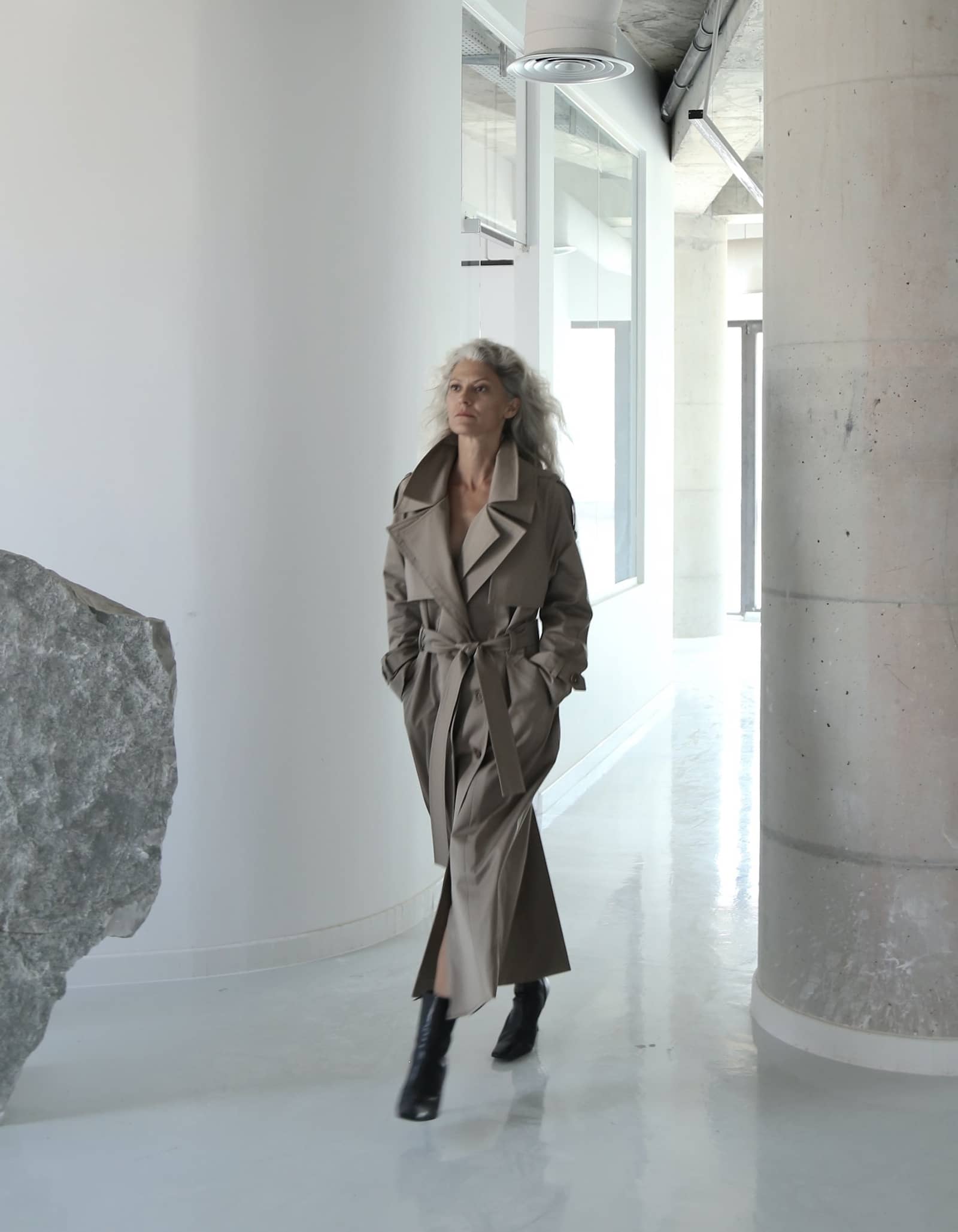 ARES Trench Coat made by MAET